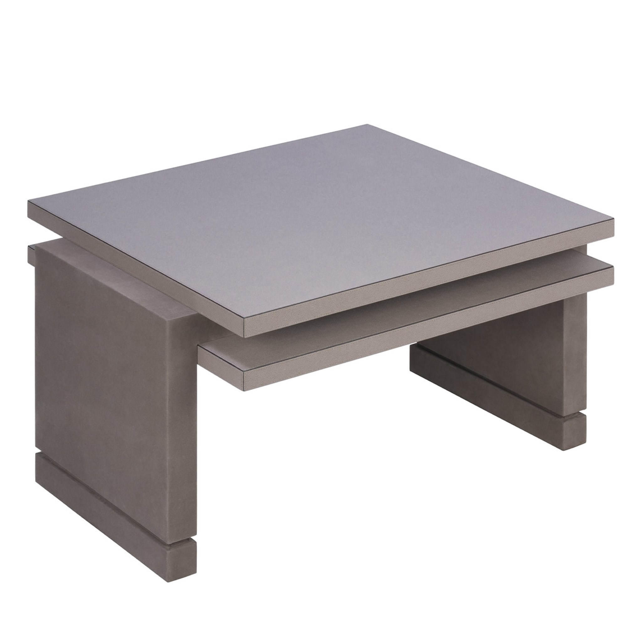 Stratos Leather Coffee Table  - Main view