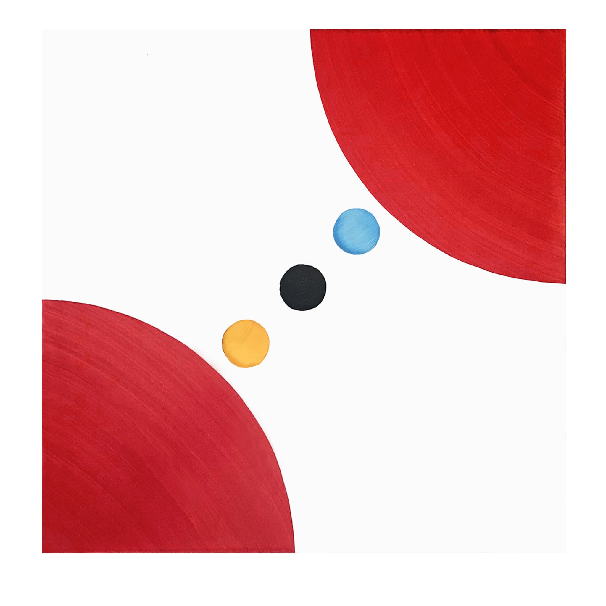 Lot de 25 carreaux Dot 7 Puntini Collection Rouge par Alessandro Mendini - Vue principale