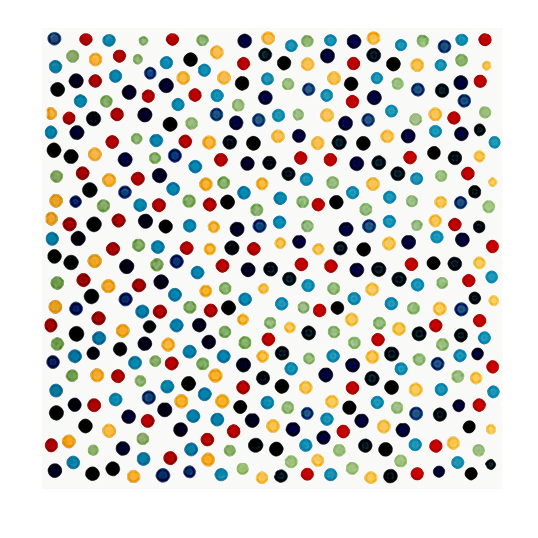 Set of 25 Tiles Dot 1 Puntini Collection by Alessandro Mendini - Main view
