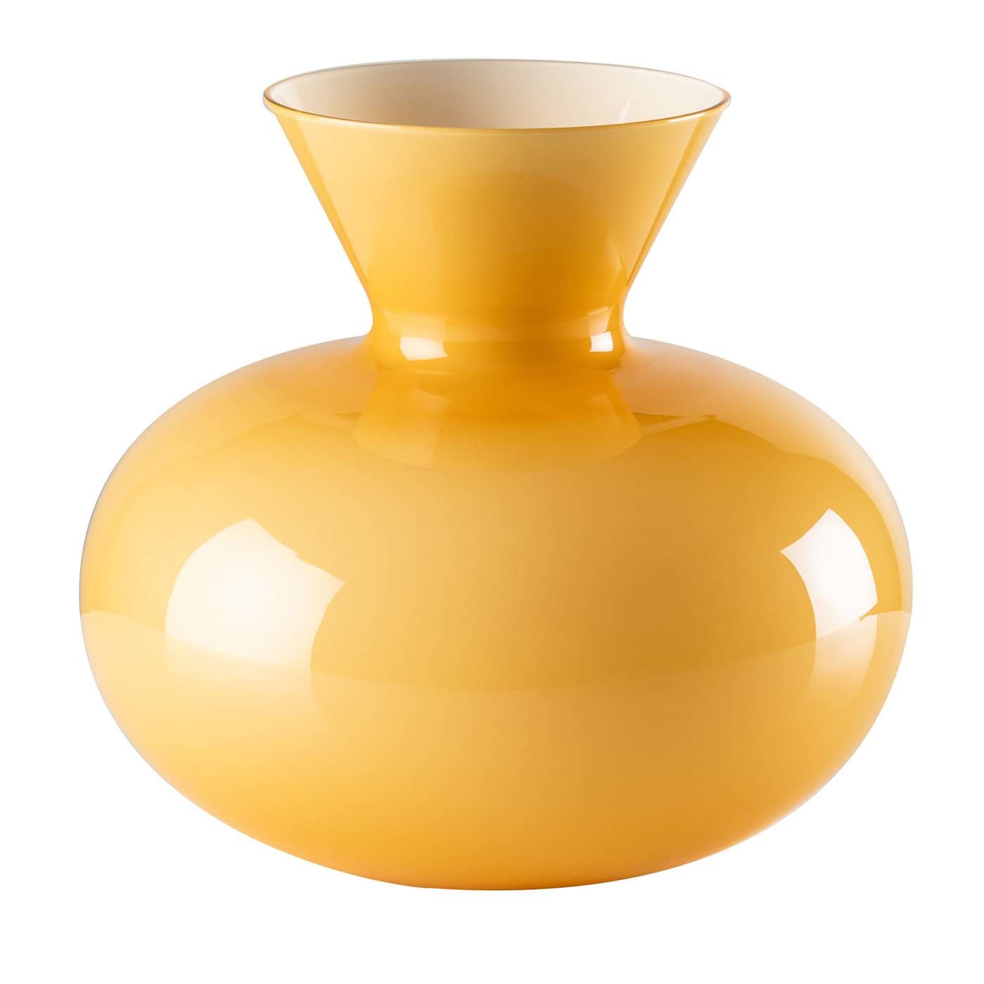 Idria Yellow Vase Venini | Artemest