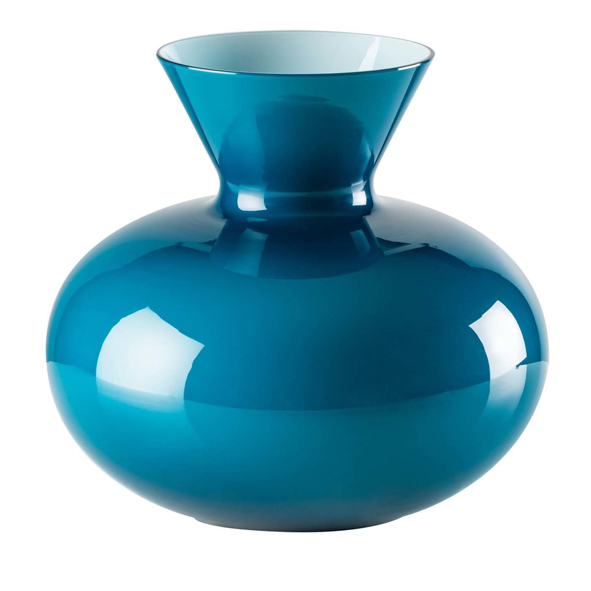 Idria Medium Blue Vase - Main view