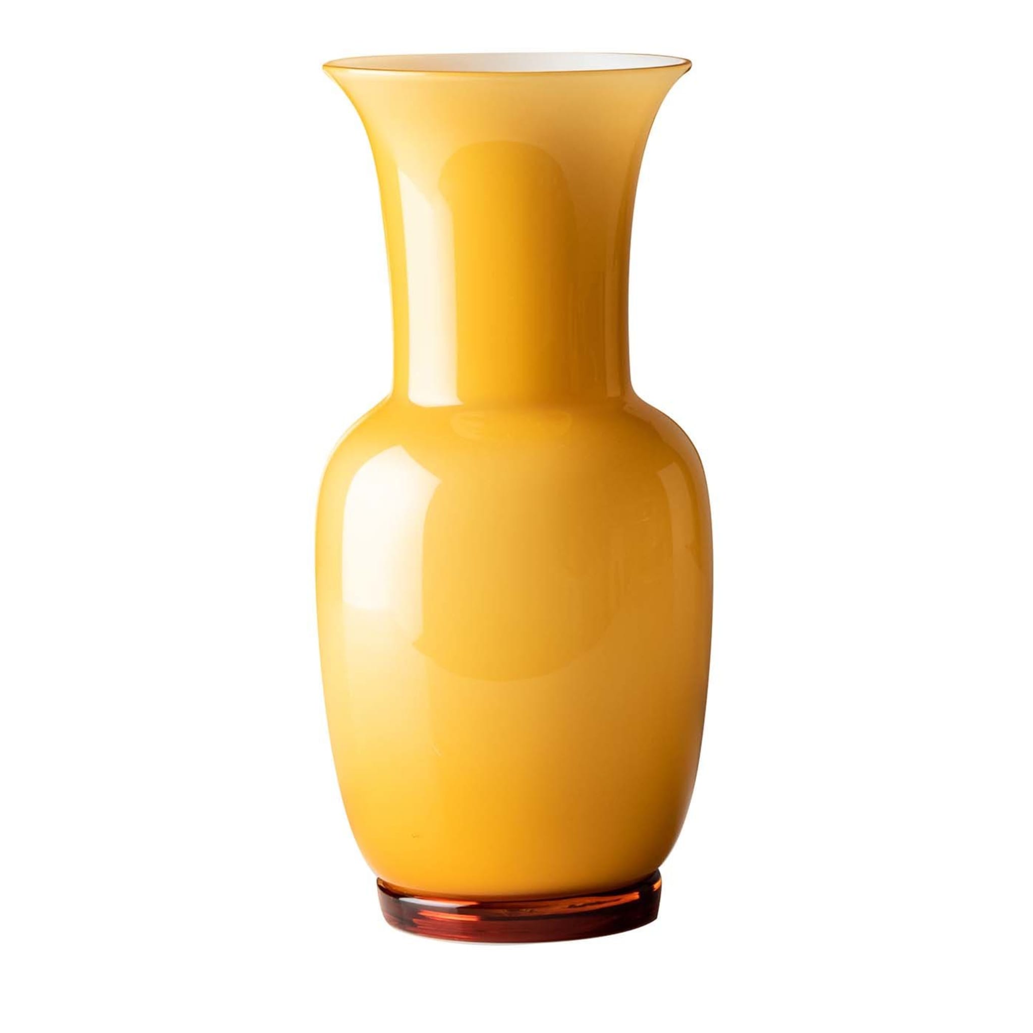 Small Opaline Yellow Vase - Main view