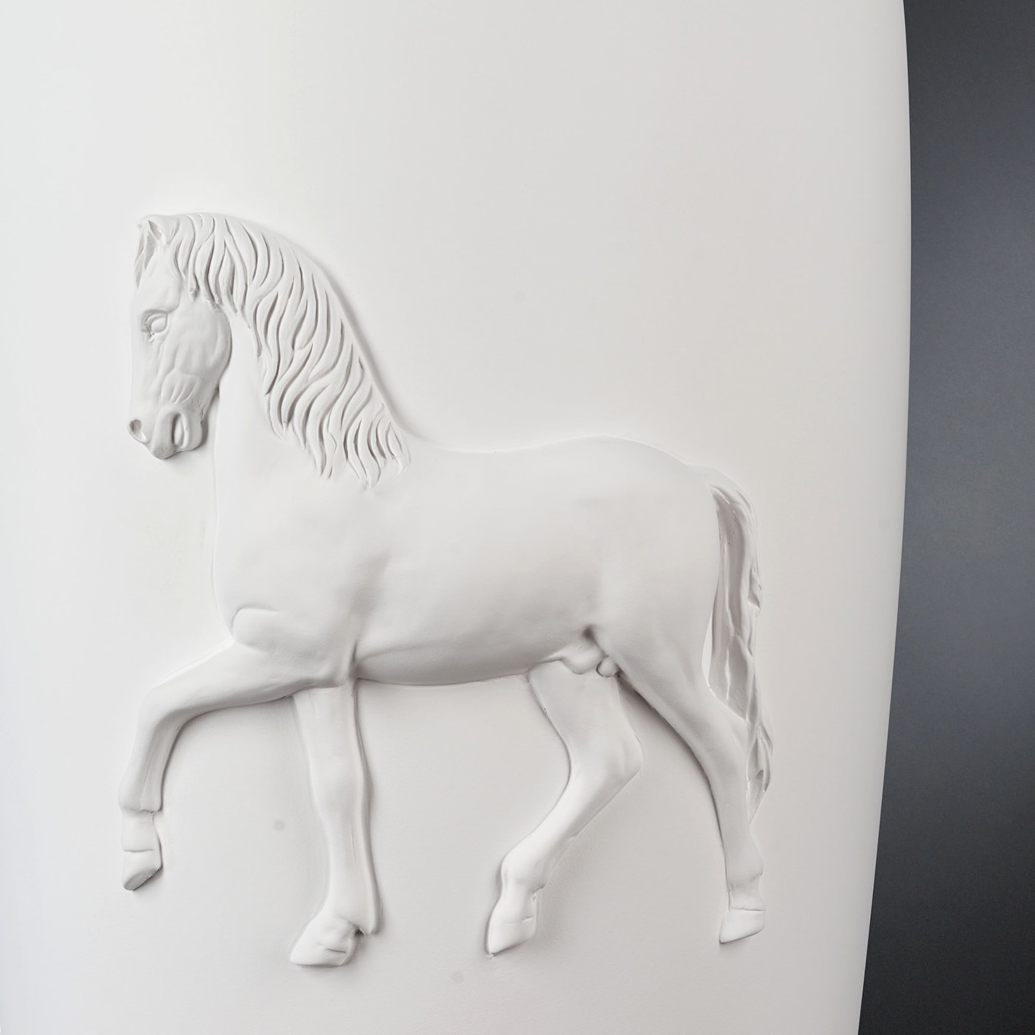 Obice Horse White Vase - Alternative view 3