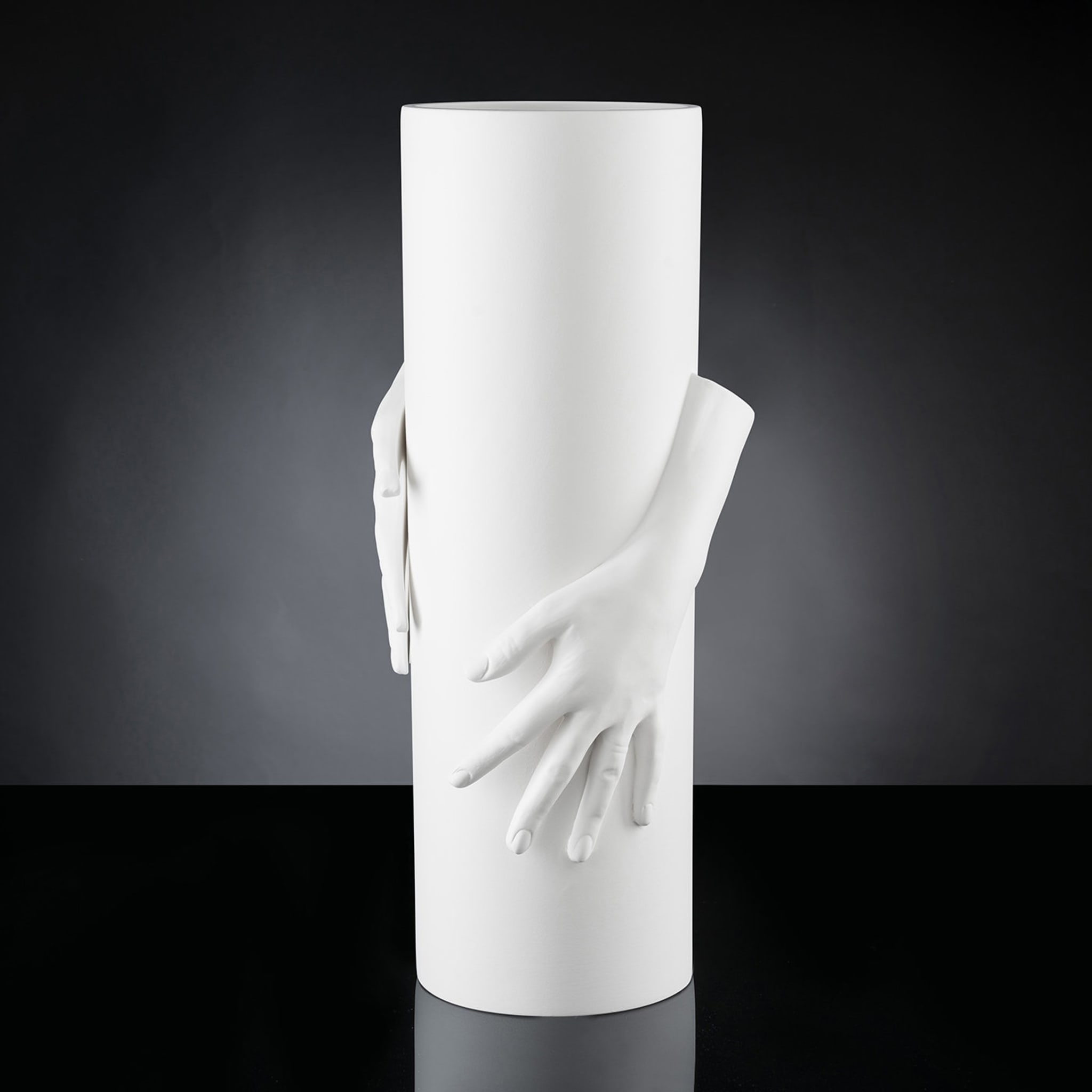 Hands White Vase - Alternative view 1