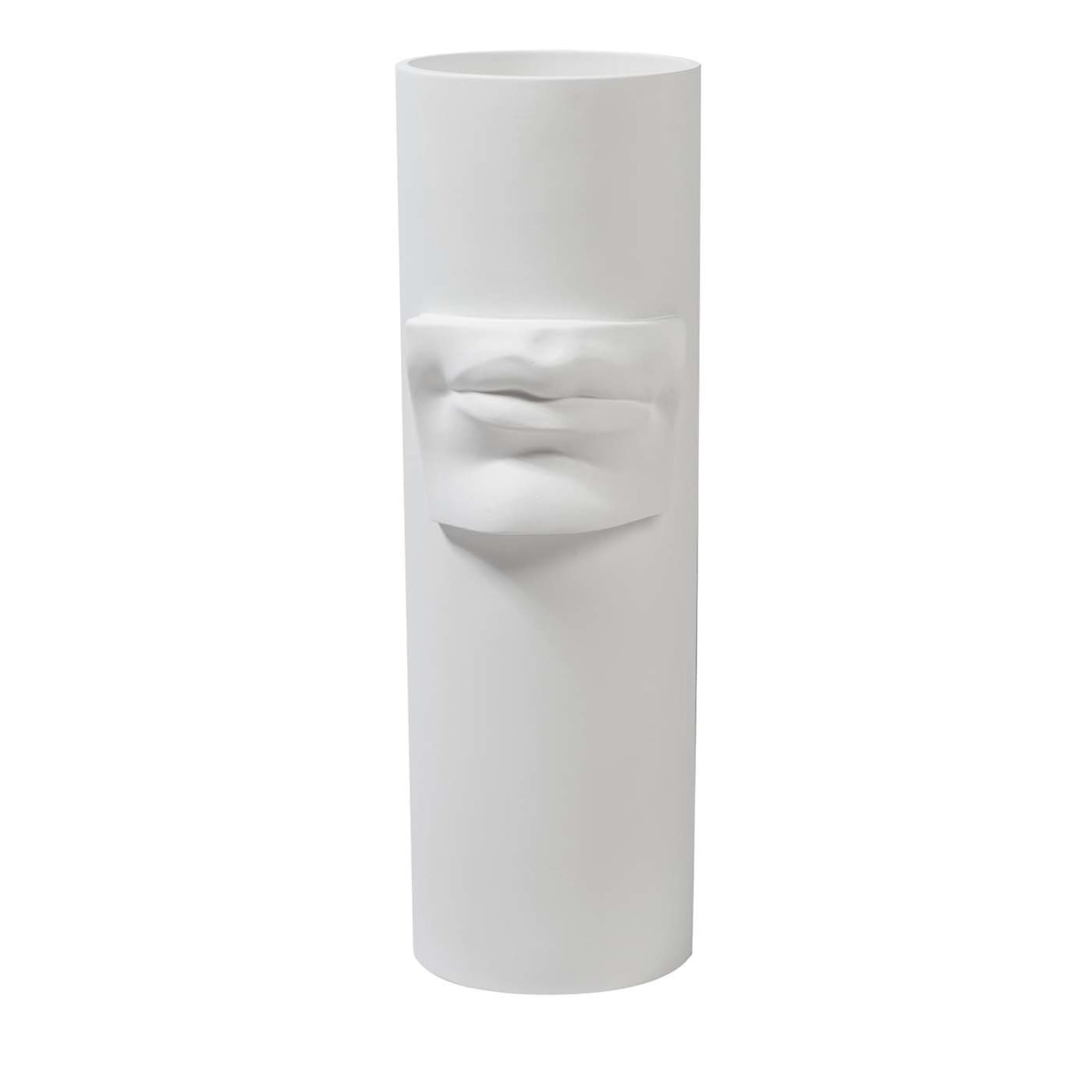 David's Lips Weiße Vase - Hauptansicht