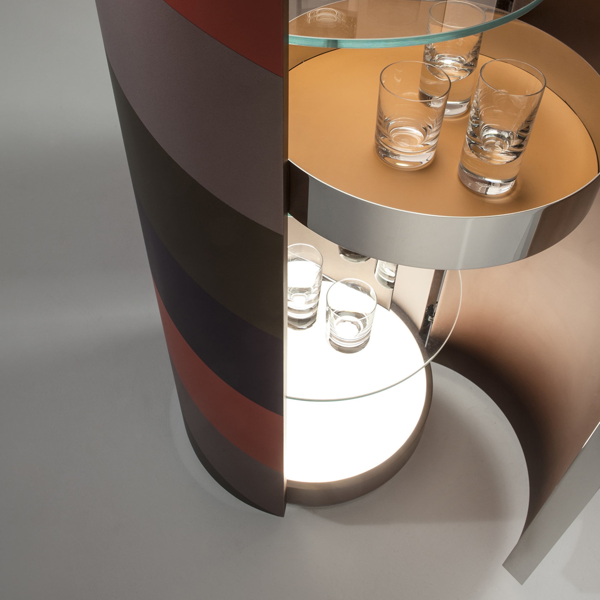 Tango Round Storage Unit by Bartoli Design - Alternative view 1