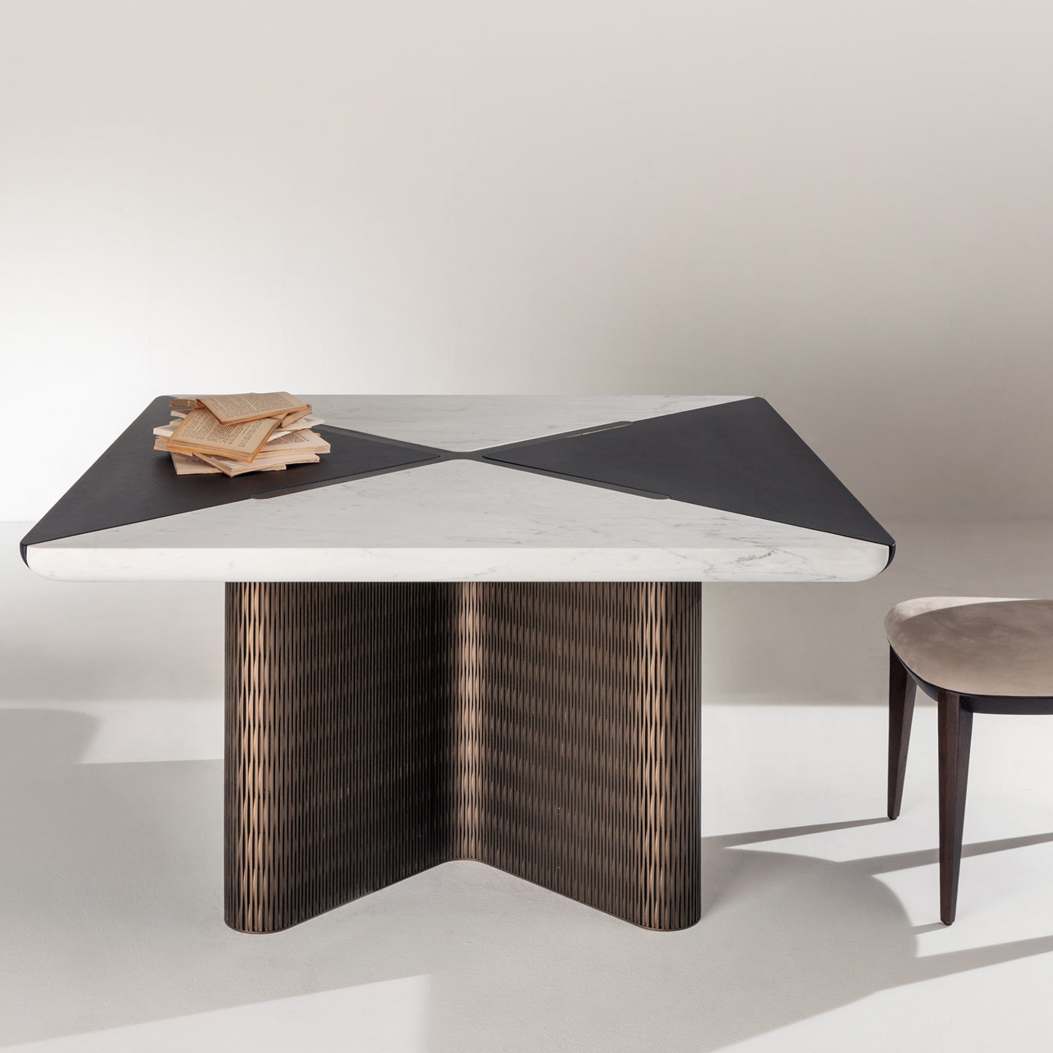 Infinity Square Dining Table by Cesare Arosio - Alternative view 2
