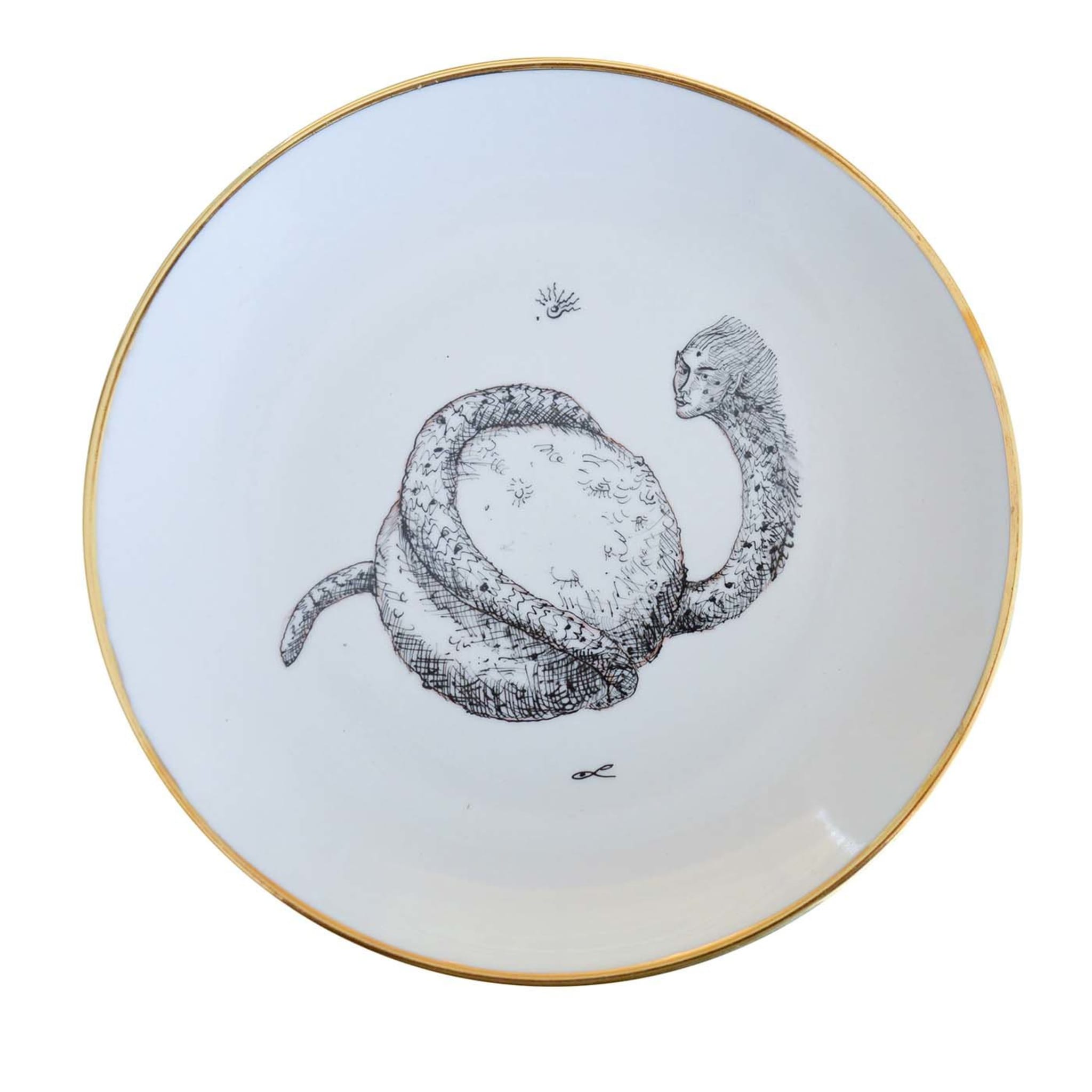 Snake Dinner Plate - Animalarium Collection - Main view