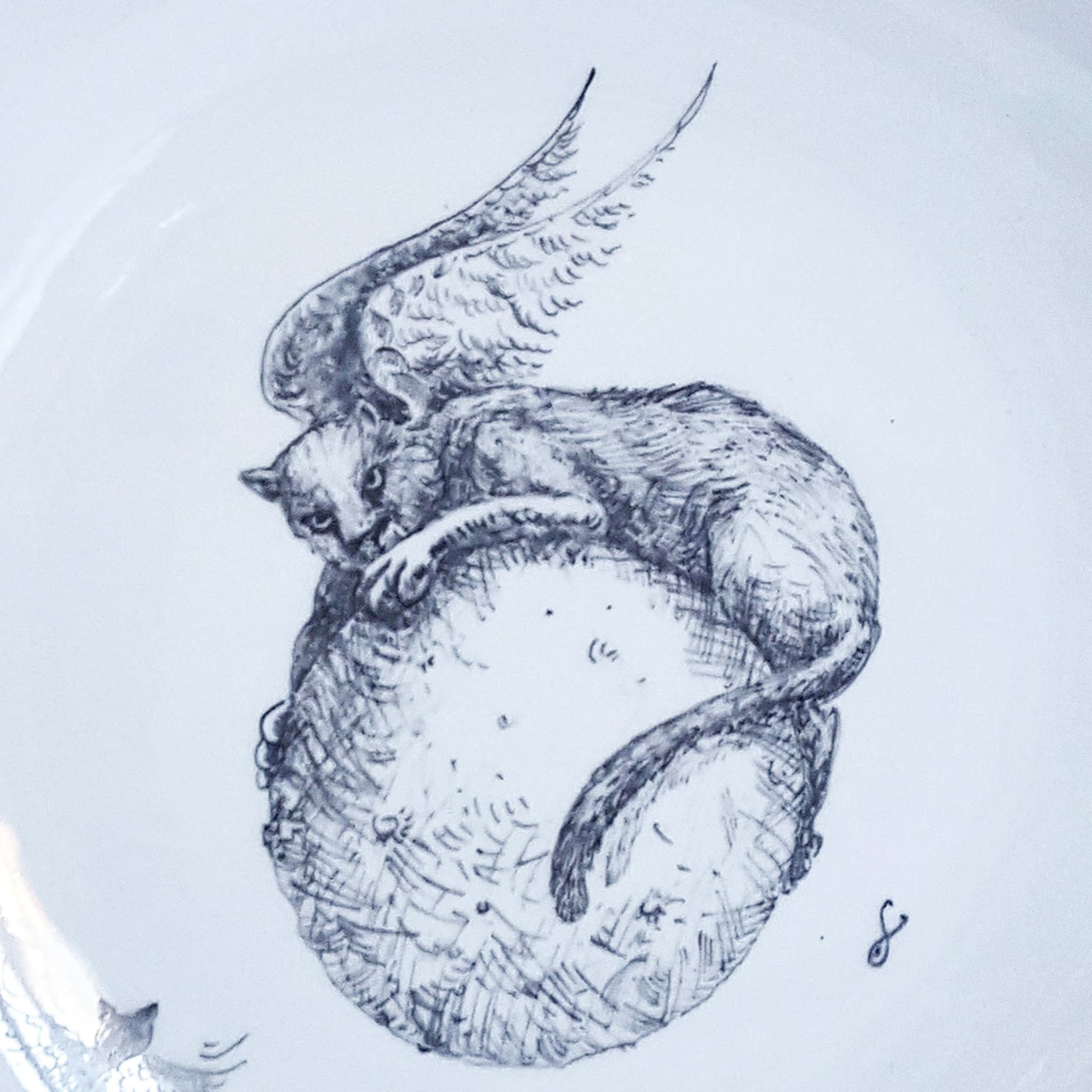 Panther Dinner Plate - Animalarium Collection - Alternative view 1