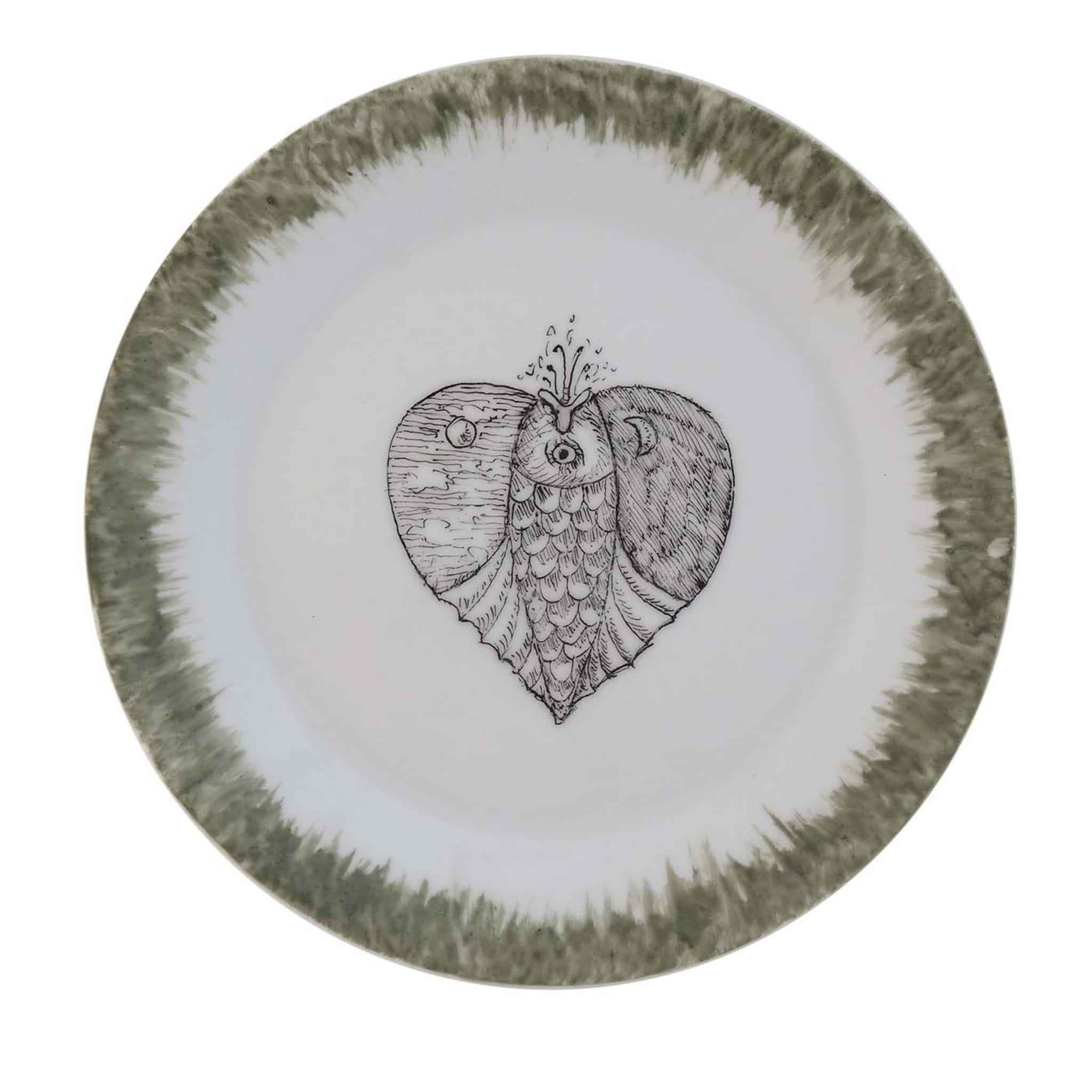 Fish Heart Plate - Hearts collection - Main view