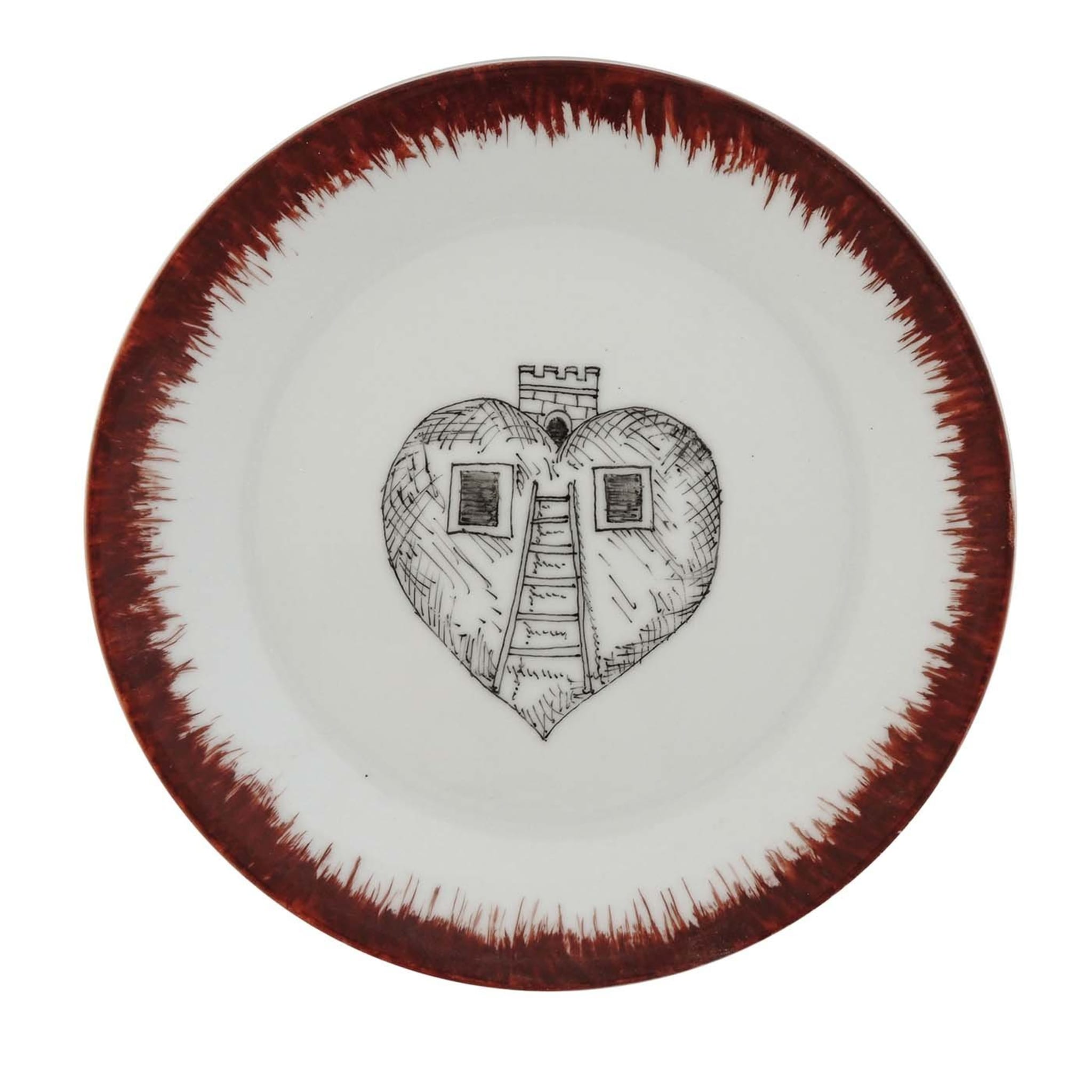 Tower Heart Plate - Hearts collection - Main view