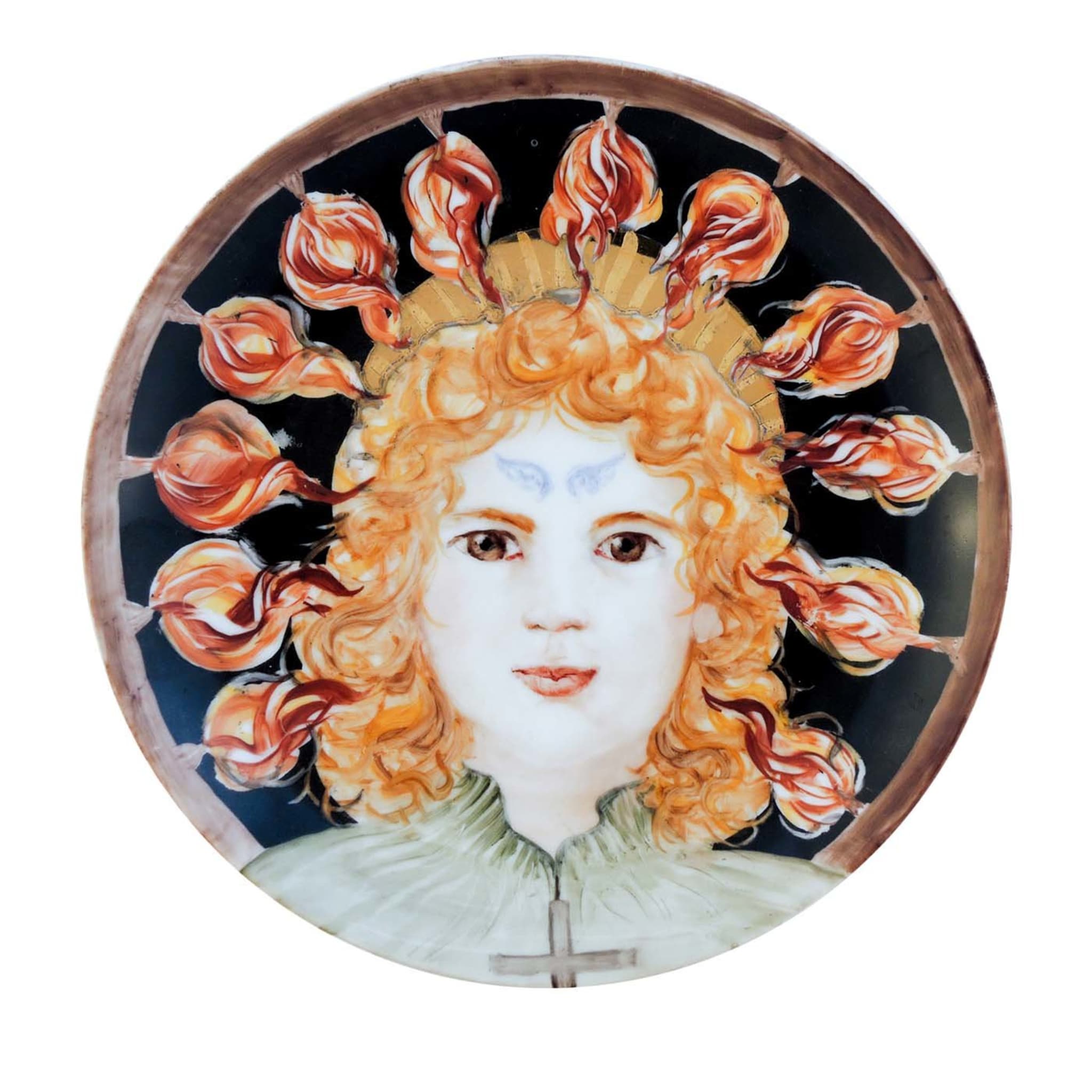 St. Eufemia Plate - Saints Collection - Main view