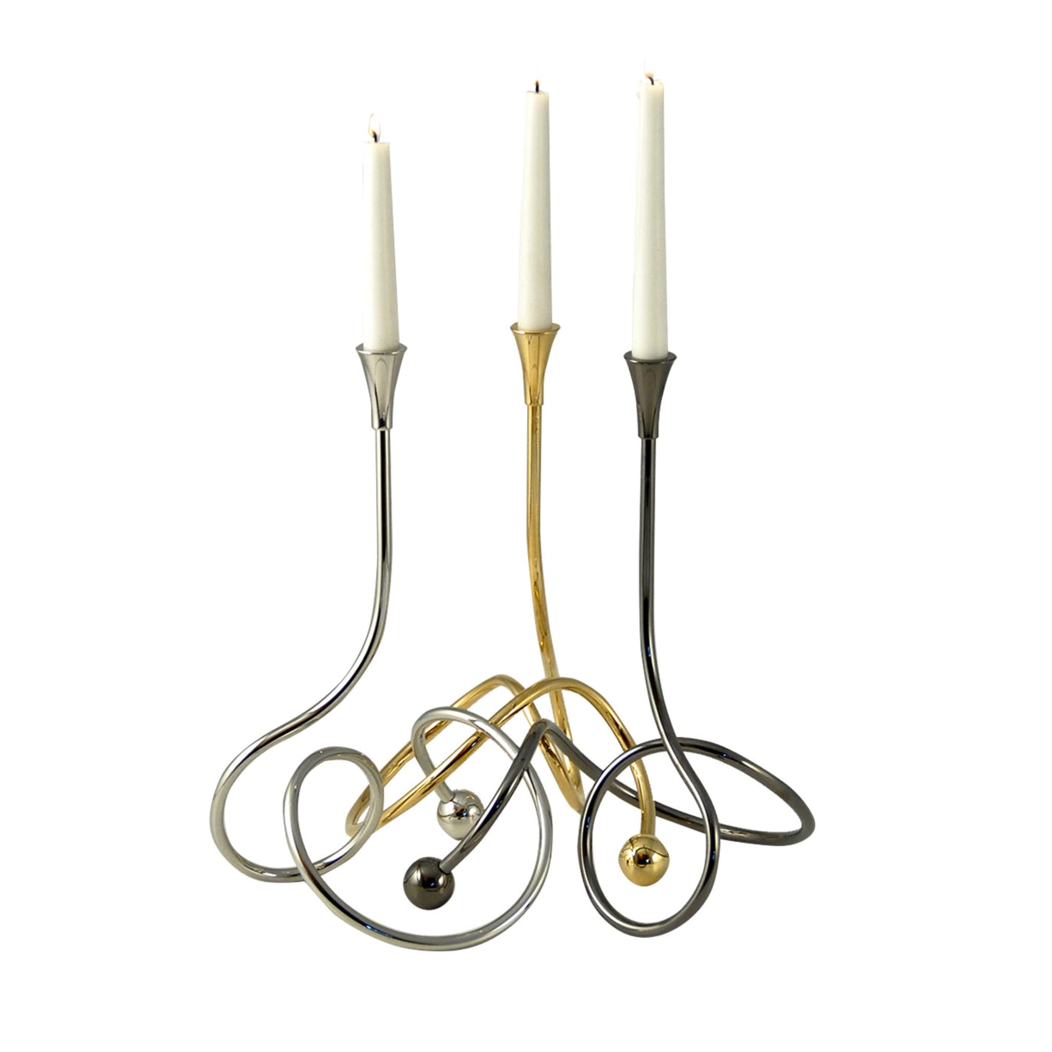 Malibù Set of 3 Candle Holders - Main view