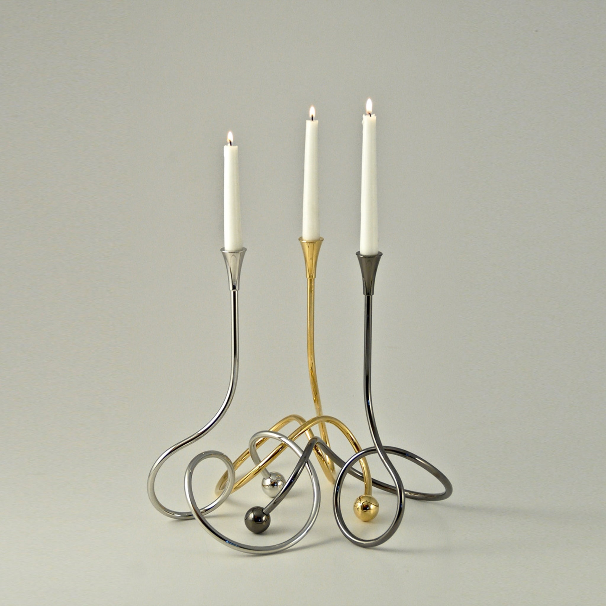 Malibù Set of 3 Candle Holders - Alternative view 2