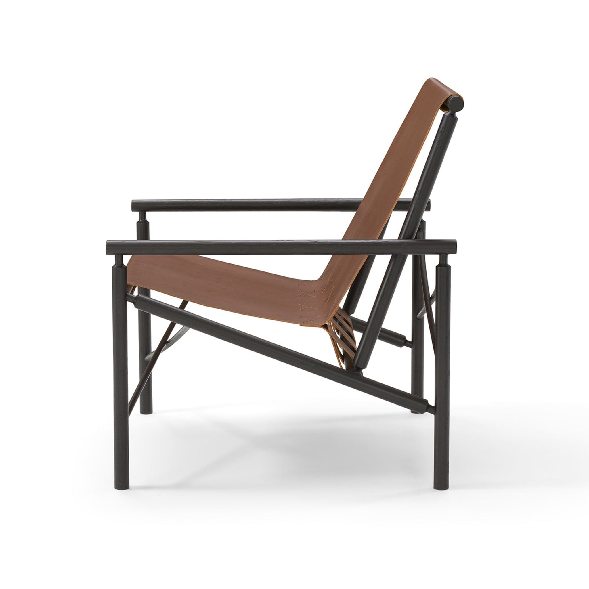 Ease Armchair in Leather By Gareth Neal - Alternative view 2