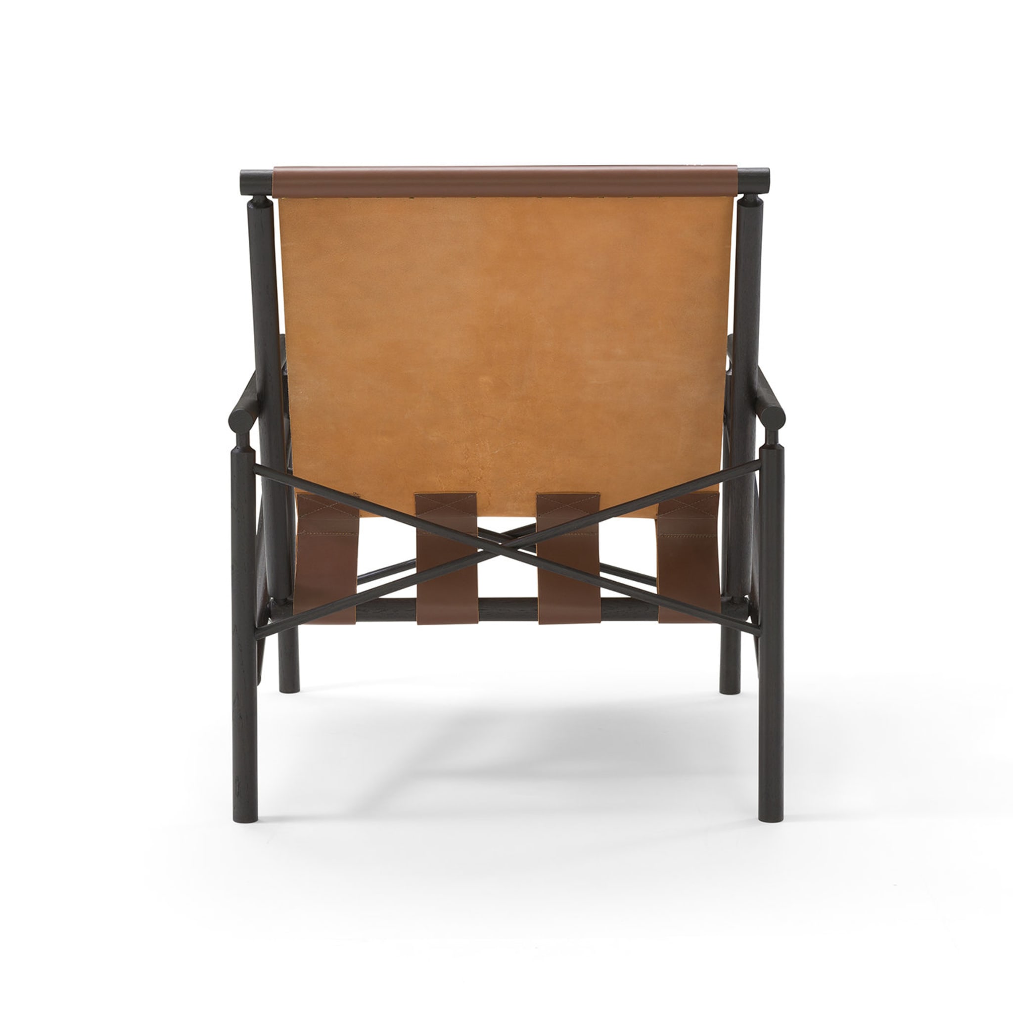 Ease Armchair in Leather By Gareth Neal - Alternative view 3