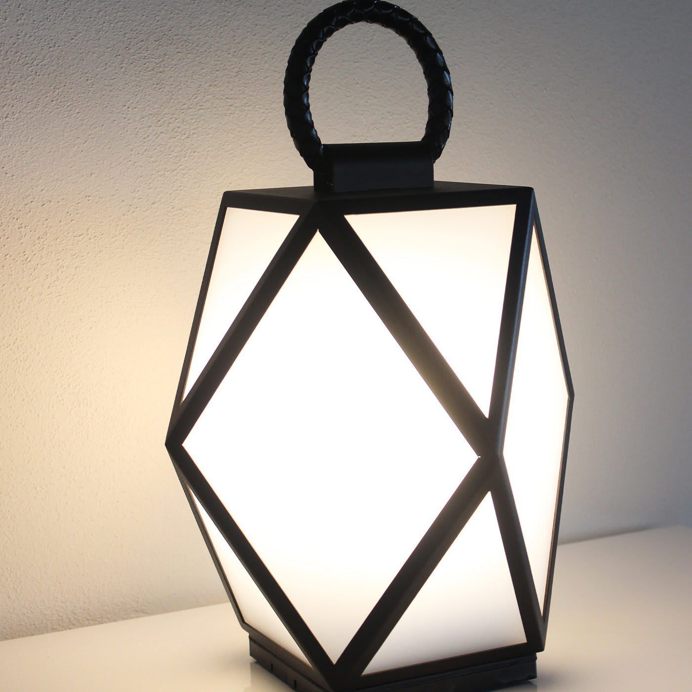 Muse Black Outdoor Table Lamp by Tristan Auer - Contardi Lighting
