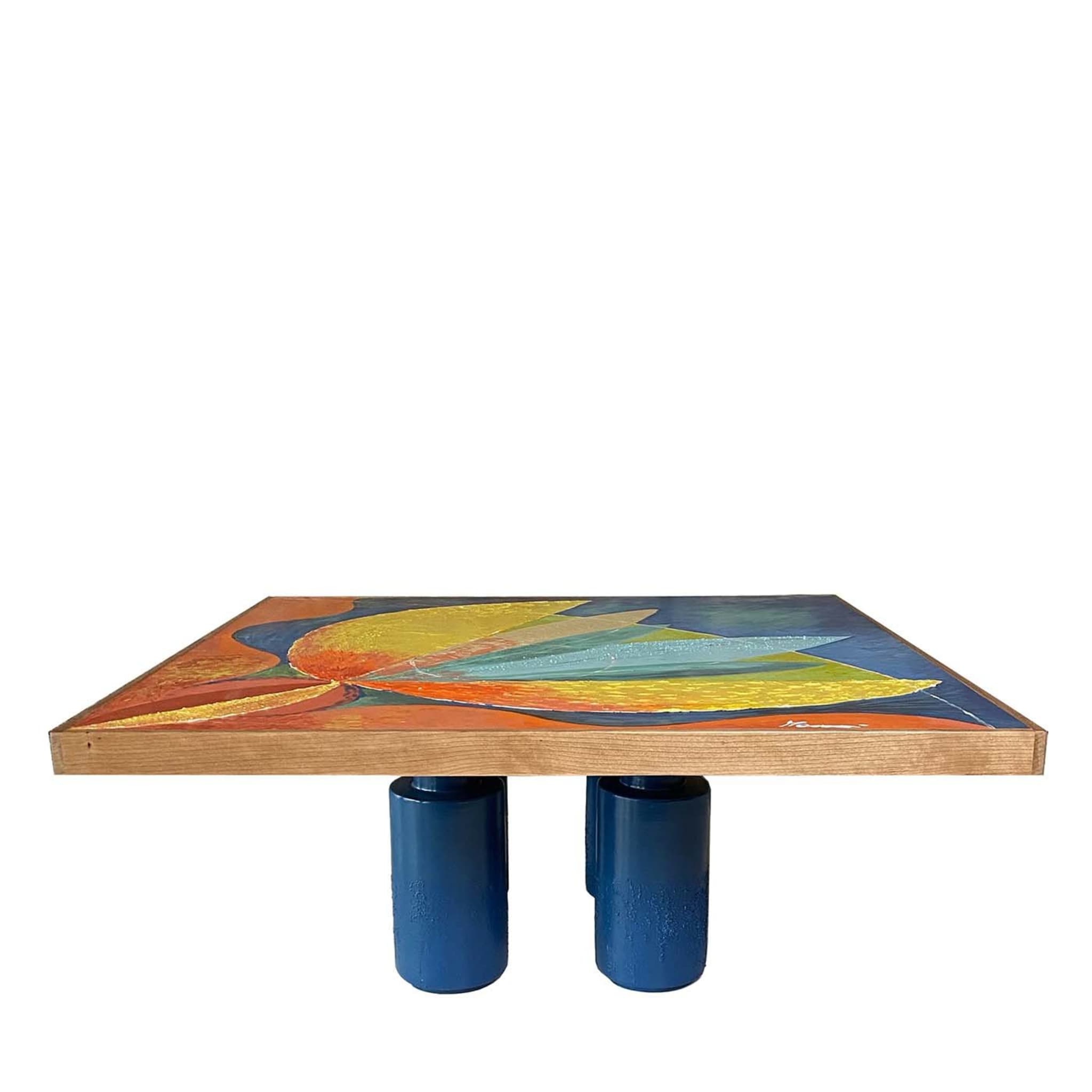 Table basse carrée Atlantide par Mascia Meccani - Vue principale