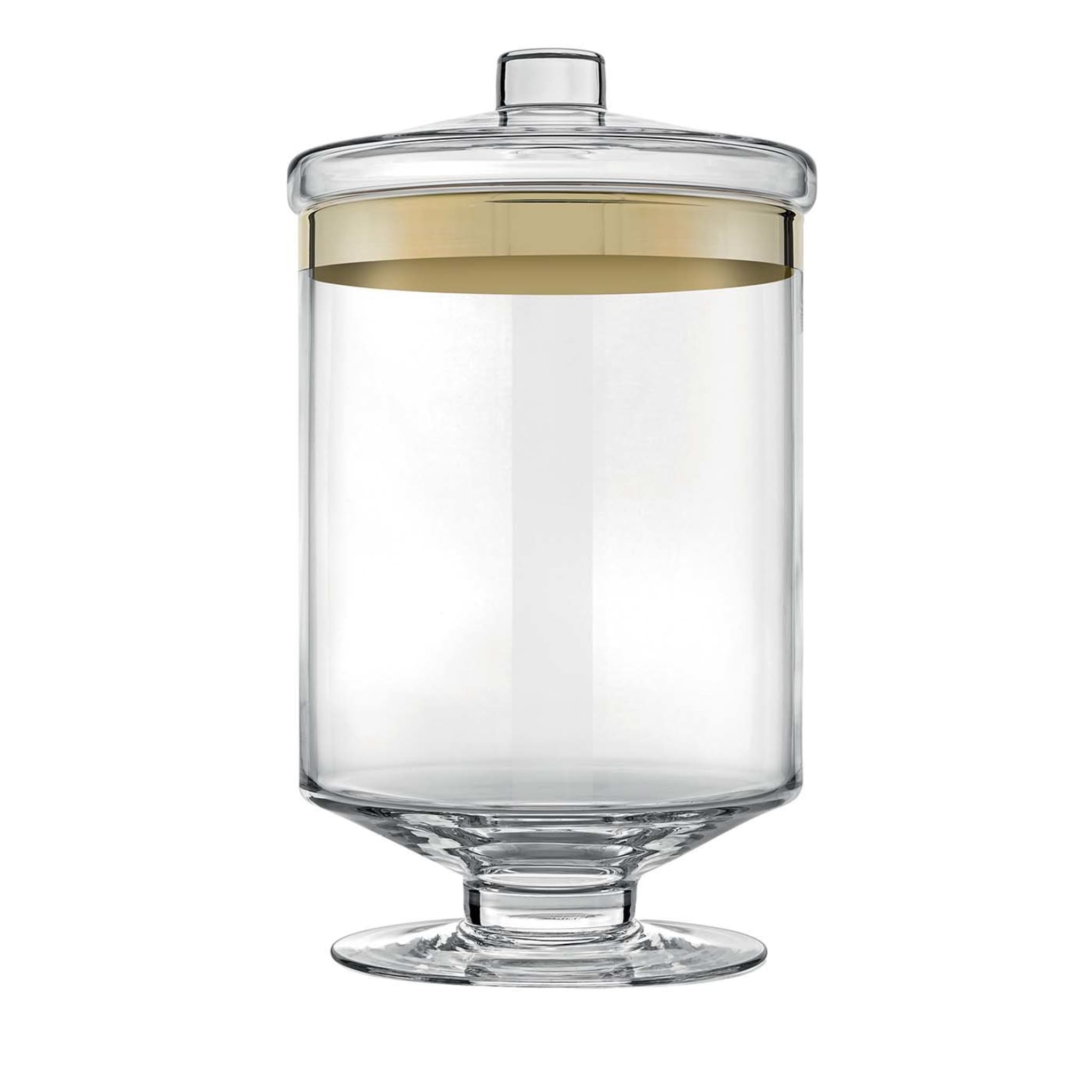 Vertical Avenue Gold Jar - Vue principale
