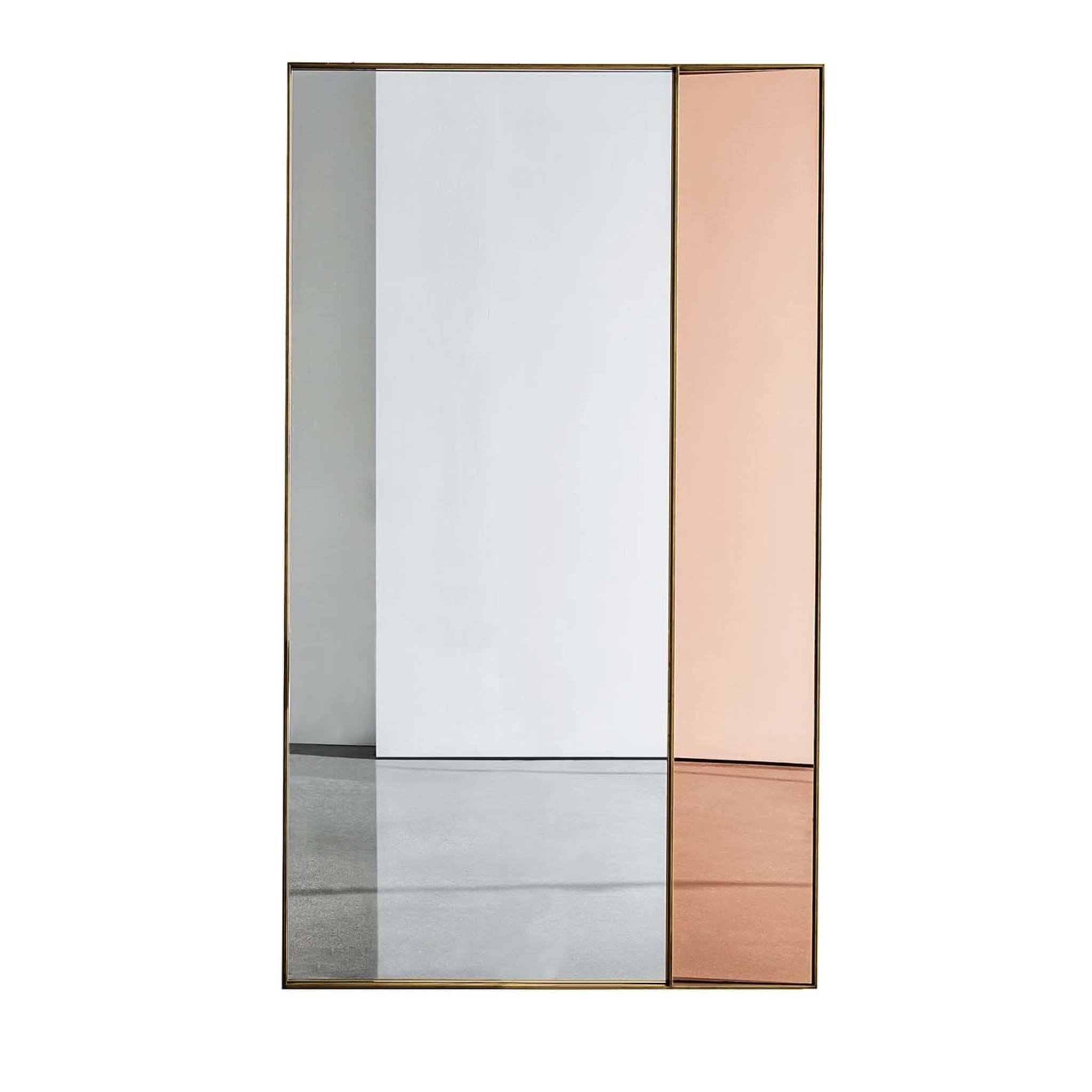 Campos Mirror in Extralight and Rose - Main view