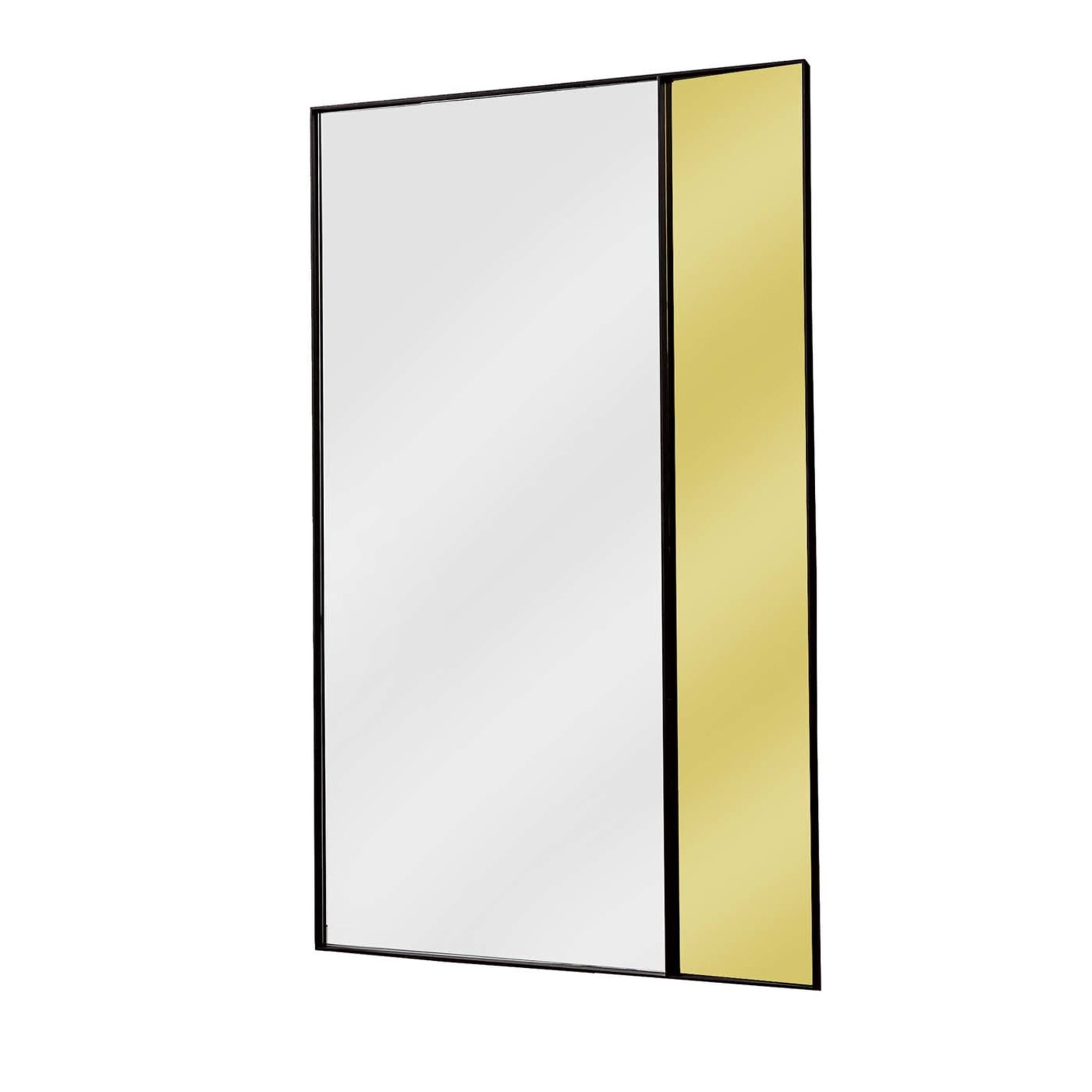 Campos Vertical Mirror in Extralight and Gold  - Main view