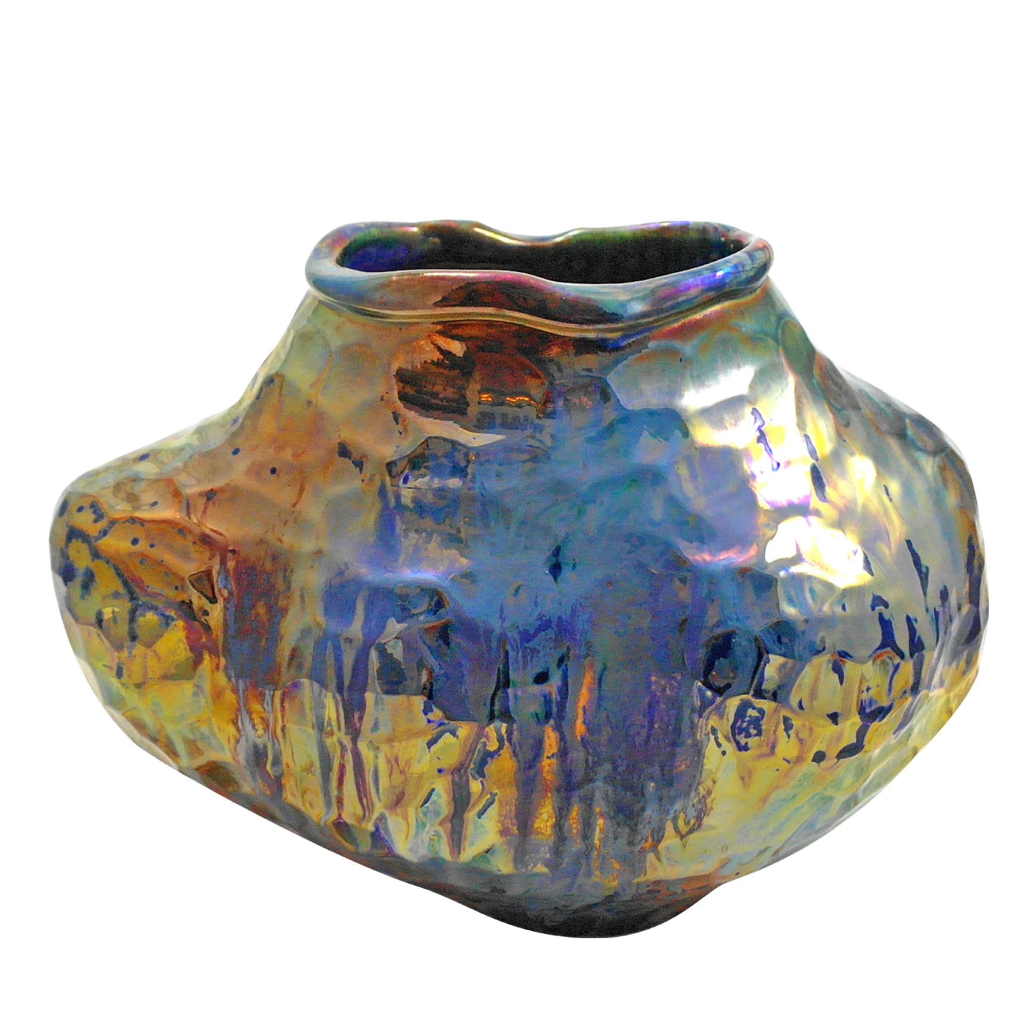 Vase with Multi-Faceted Reflections of Light - Main view