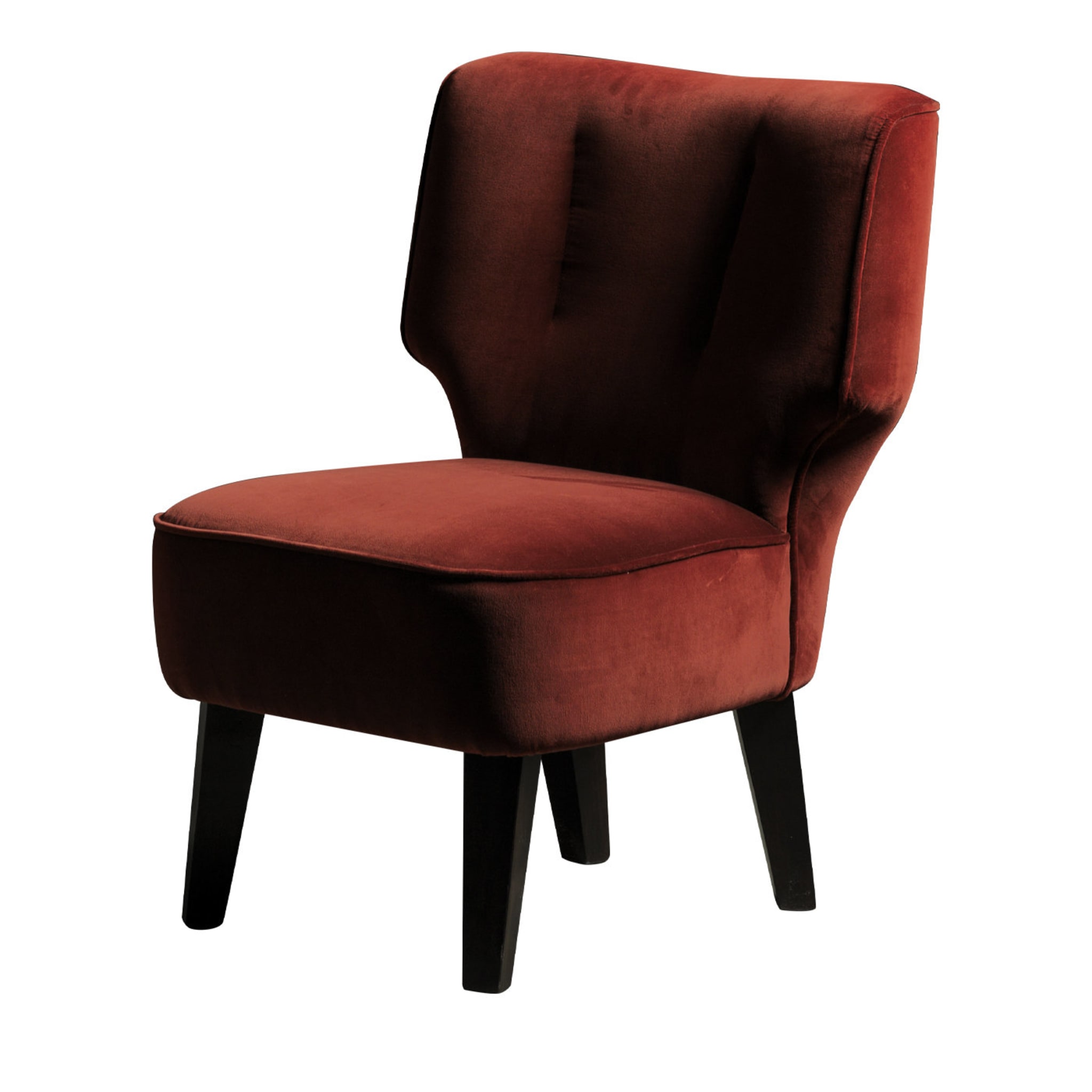 Chaise Mimosa rouge - Vue principale