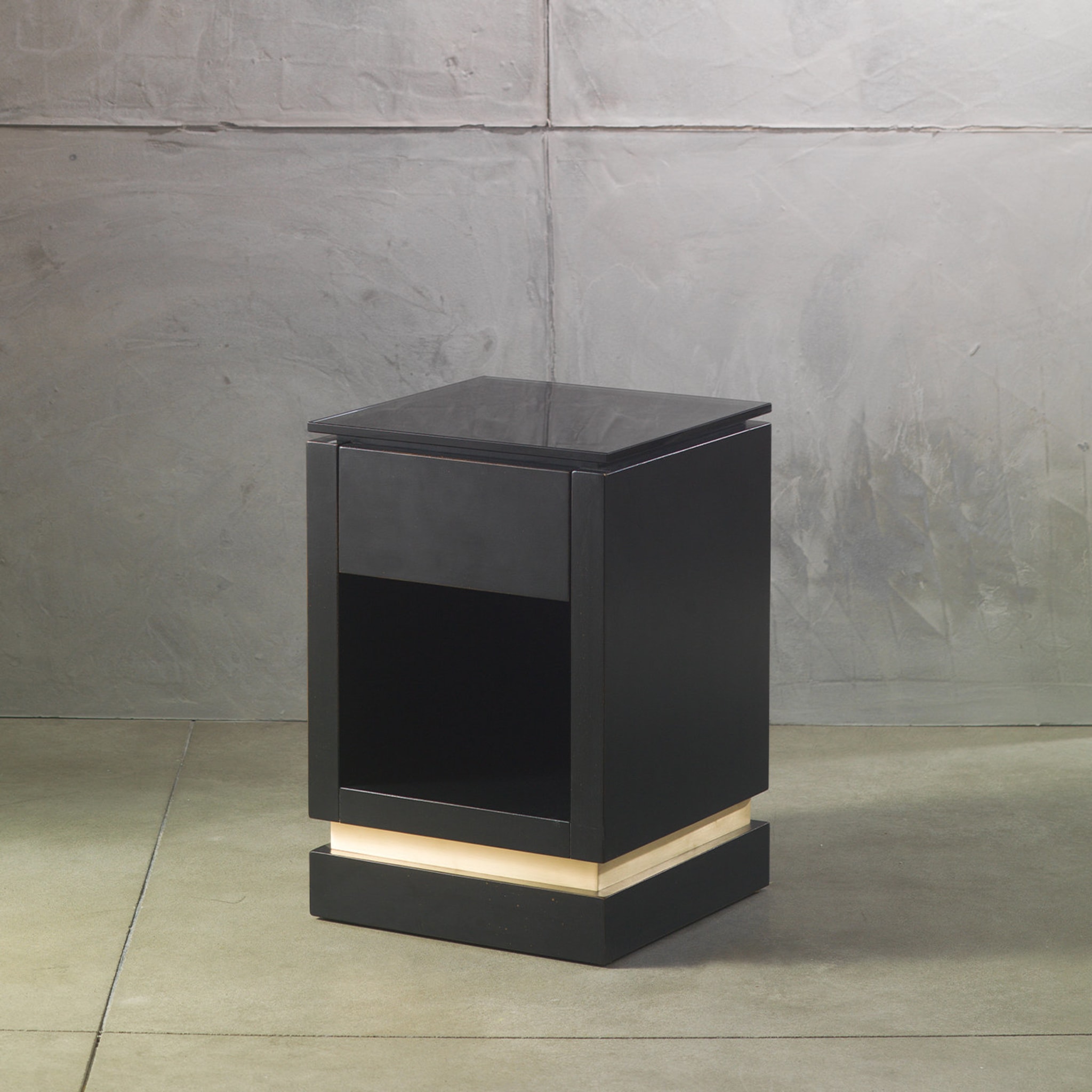 Table de chevet Cube par Filippo Montaina - Vue alternative 1