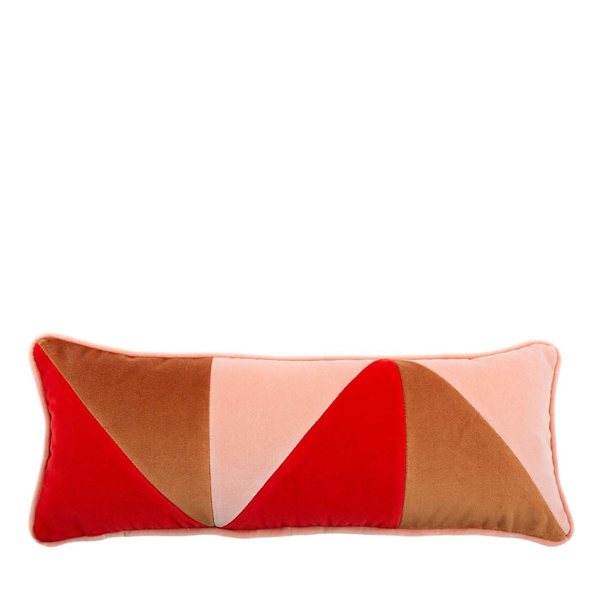 Rectangular Multi-Colored Throw Cushion - Main view