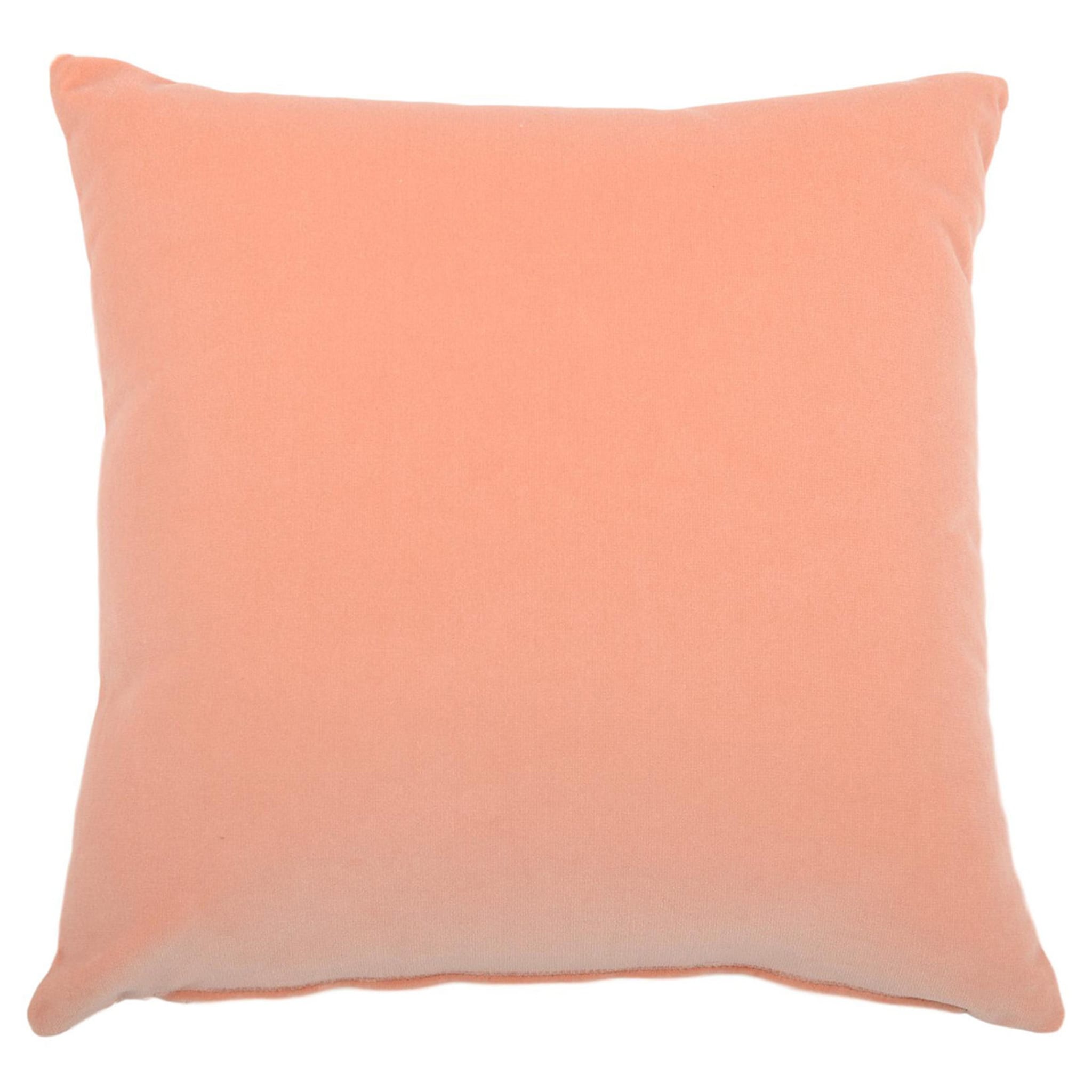 Peach Carrè Cushion in Steila jacquard fabric - Alternative view 2
