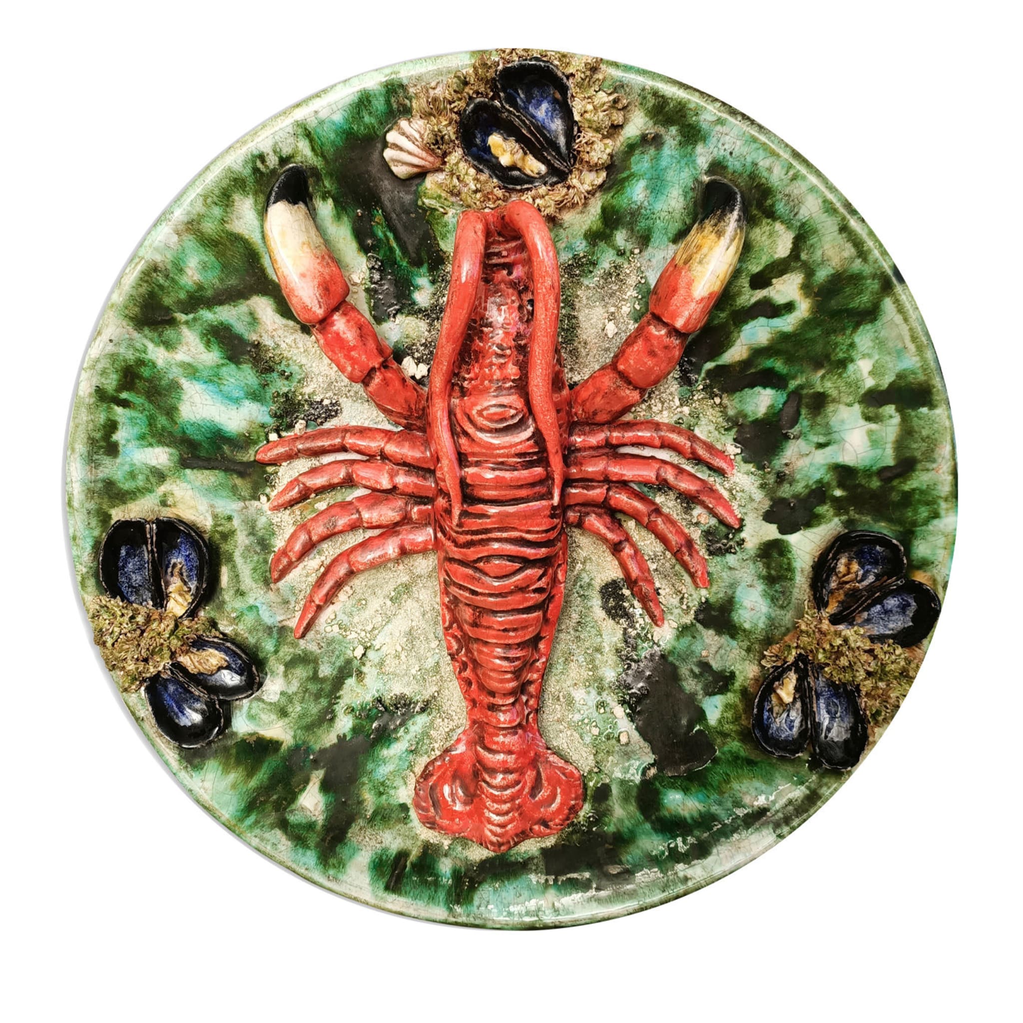 Plaque murale avec homard - Vue principale