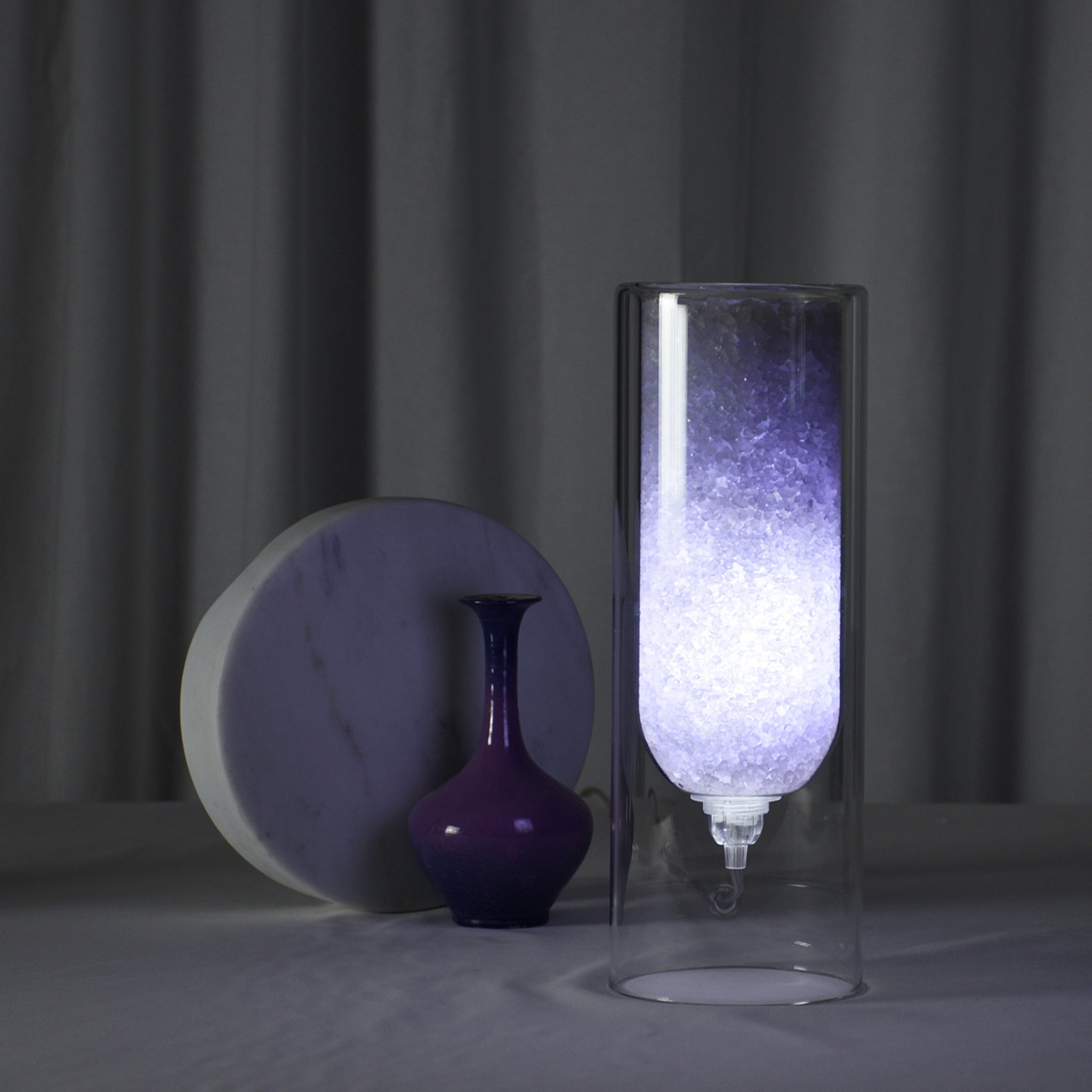 Rocklumìna Spherical XXS Violet Table Lamp - Alternative view 2
