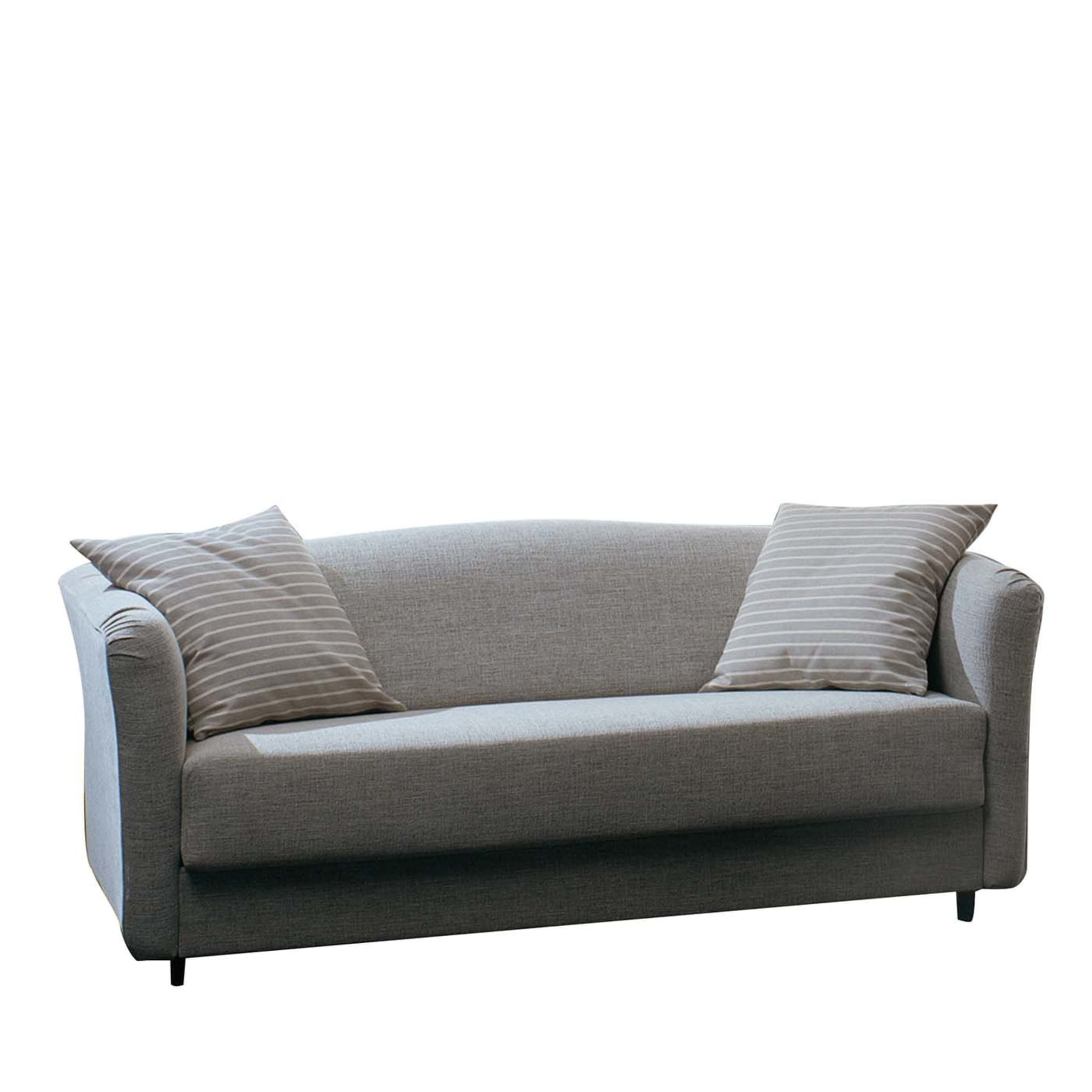 Canapé-lit gris Valentino - Vue principale