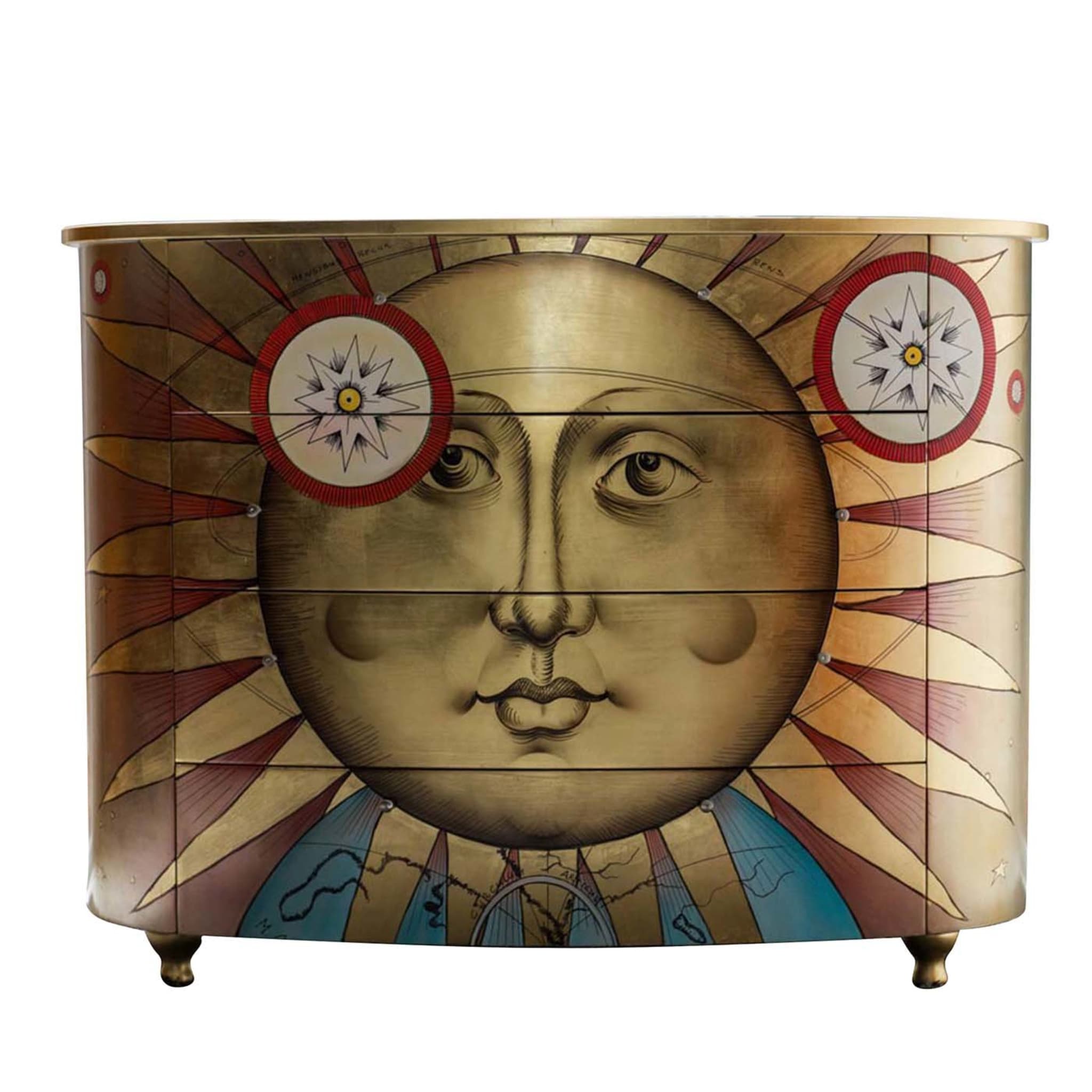 Cellarius Gold Leaf Chest of Drawers by Langeli - Main view