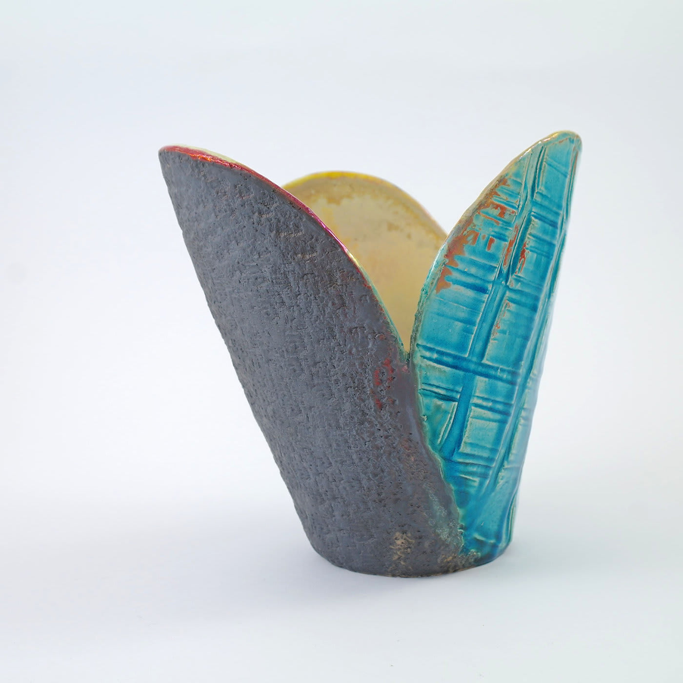 Small Three Hidden Side Vase - Ceramiche Lega di Martina Scarpa