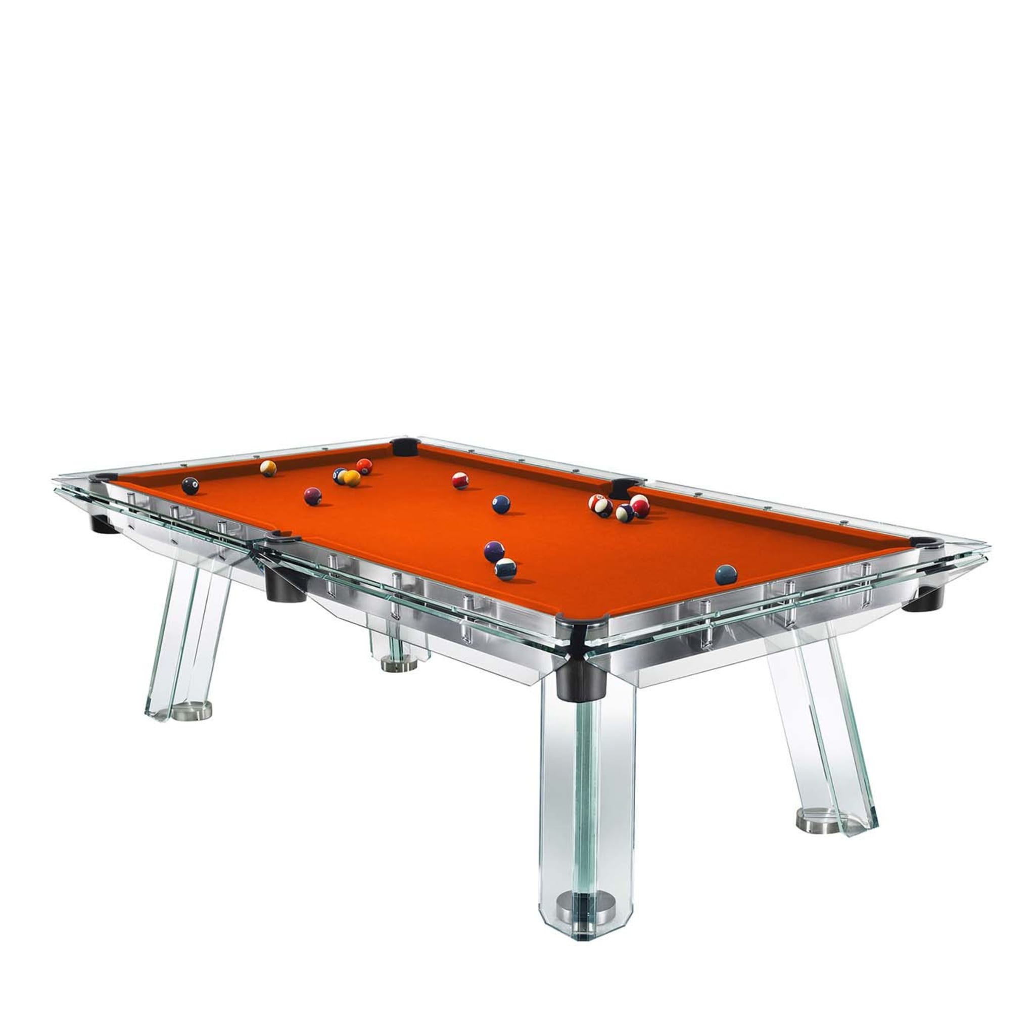 Tavolo da biliardo Filotto Arancione/Nero - Vista principale