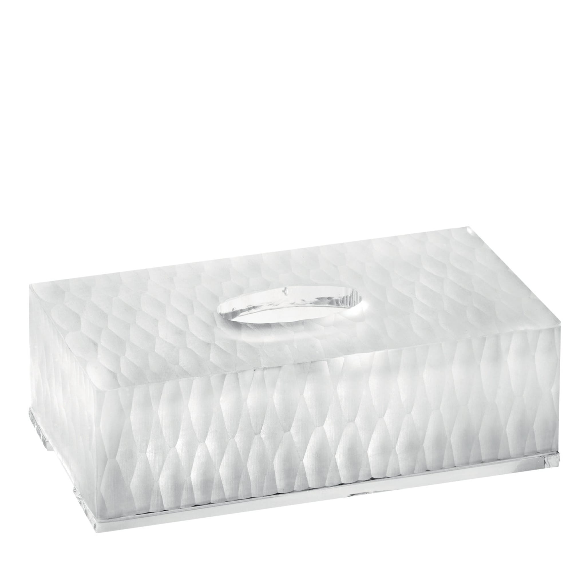 Couvercle de boîte à mouchoirs en papier à motif hexagonal - Vue principale