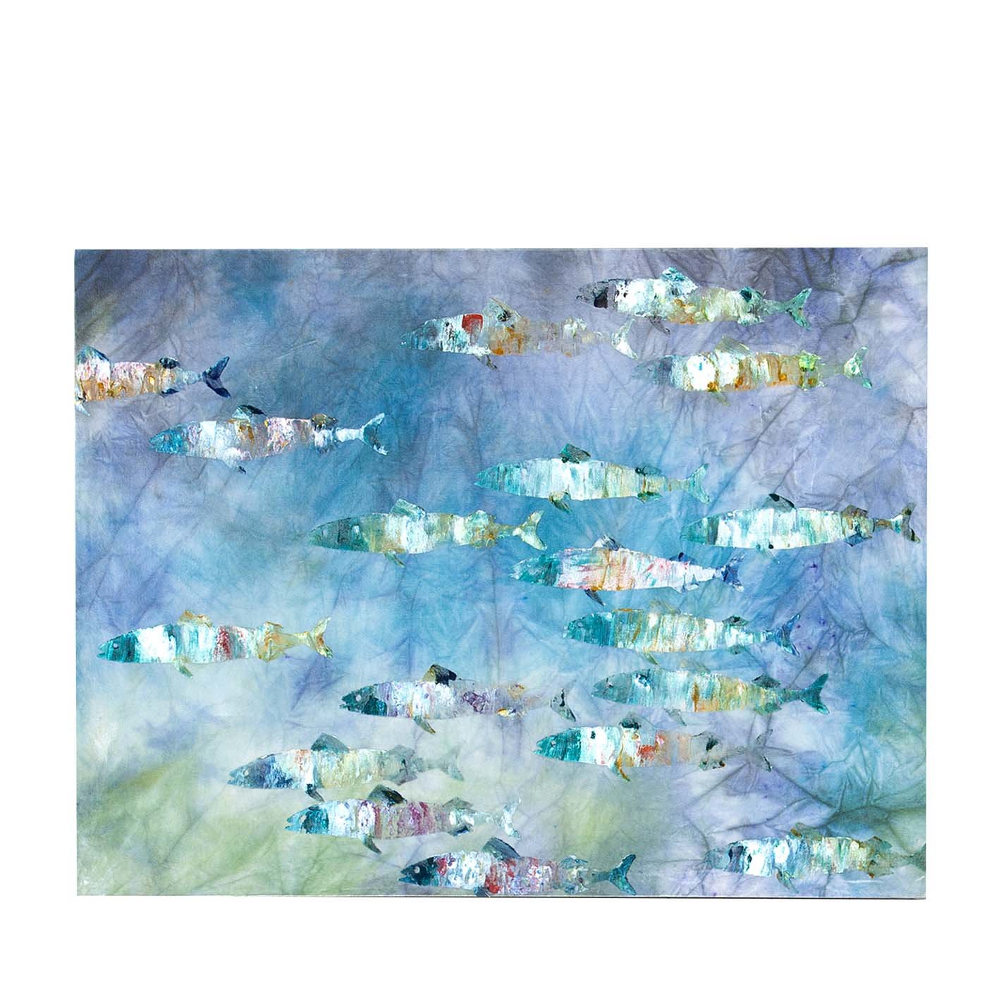 Fish Parade Tapestry - Anna Paola Cibin