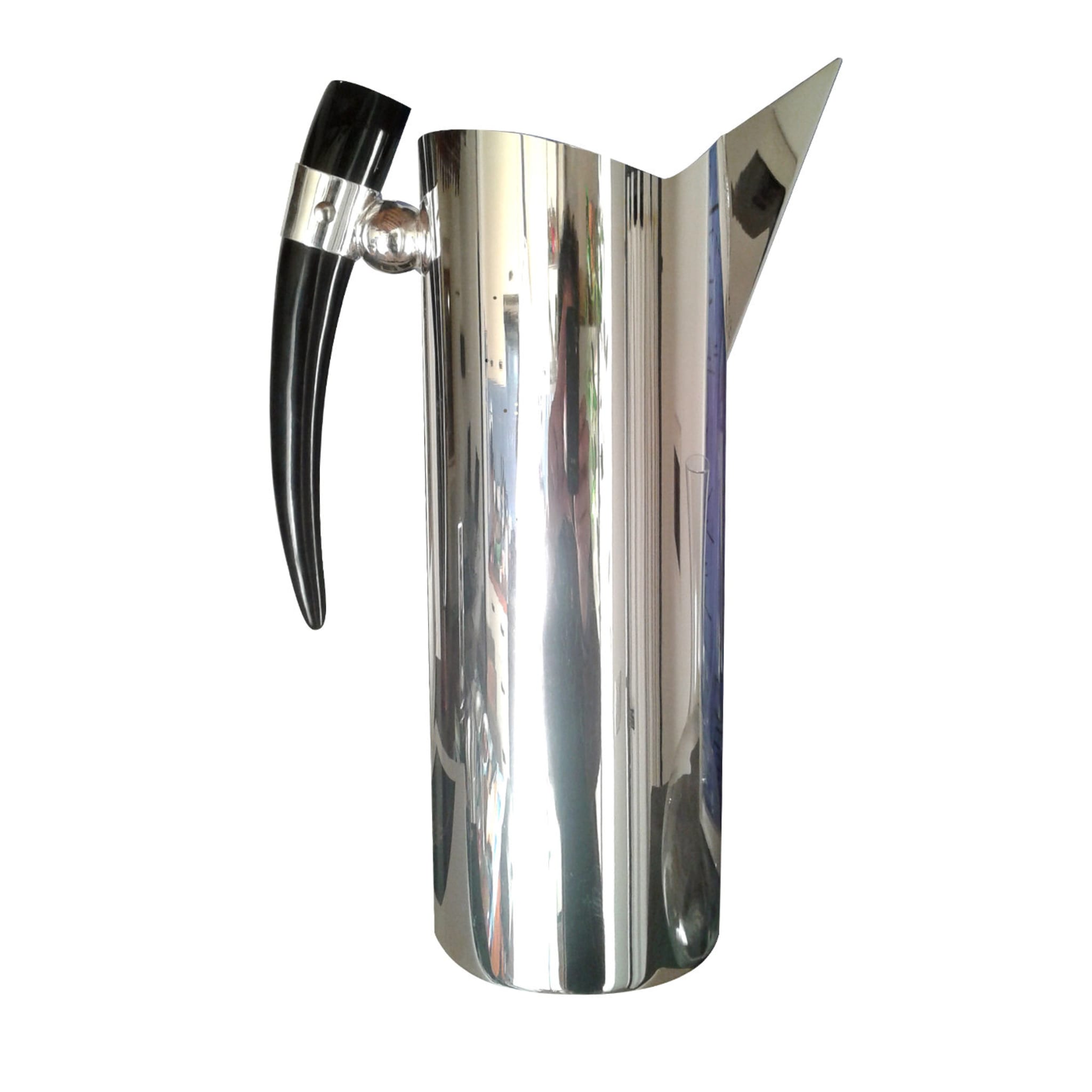 Silver Pitcher with Horn Handle - Main view