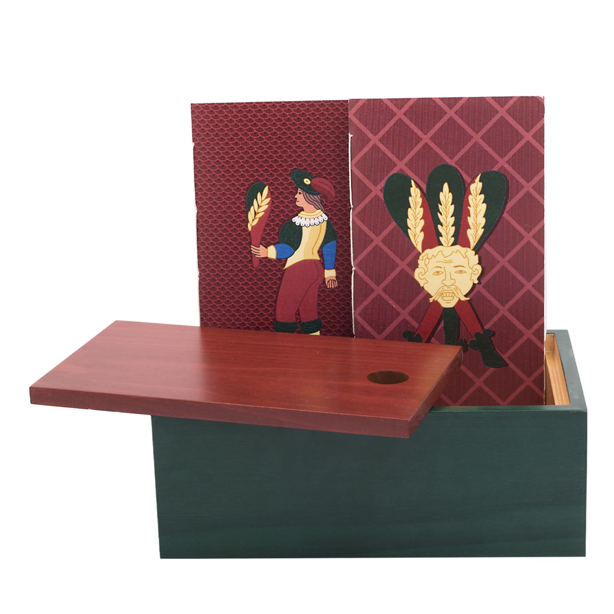 Cuadernos Partenopeo-5 Caja de madera - Vista principal