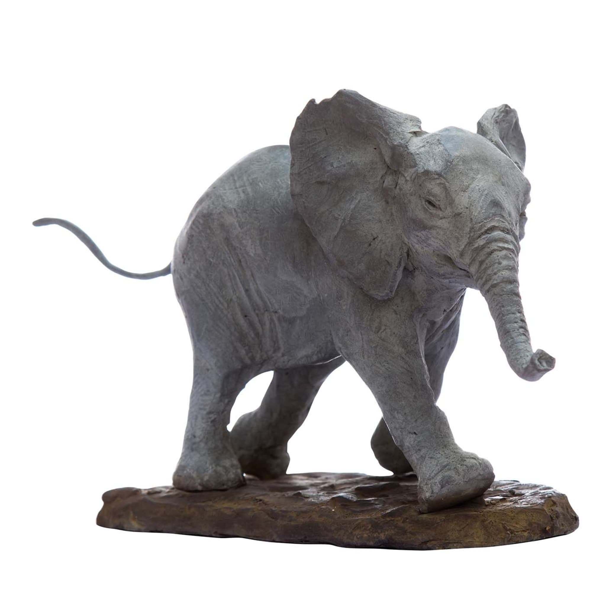 Baby Elephant Sculpture - Main view
