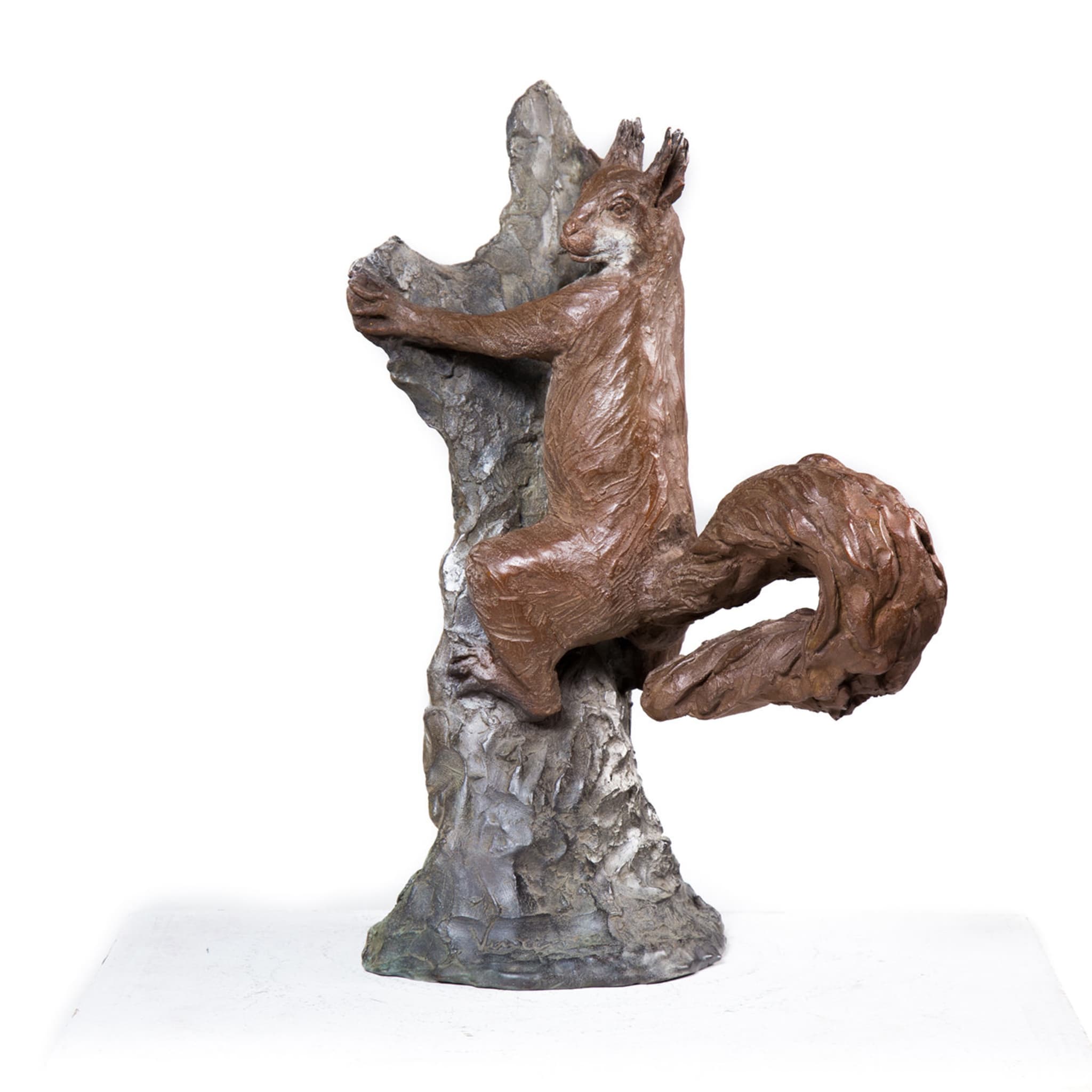 Brown Squirrel Sculpture - Alternative view 1
