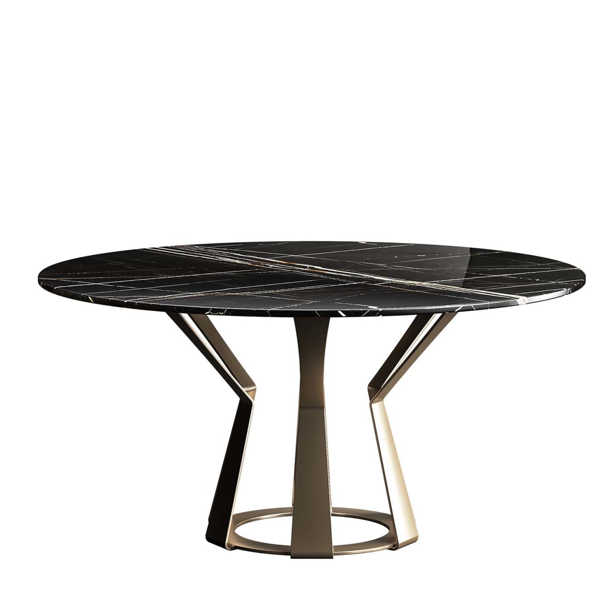 Exedra Dining Table Black by Andrea Casati  - Main view
