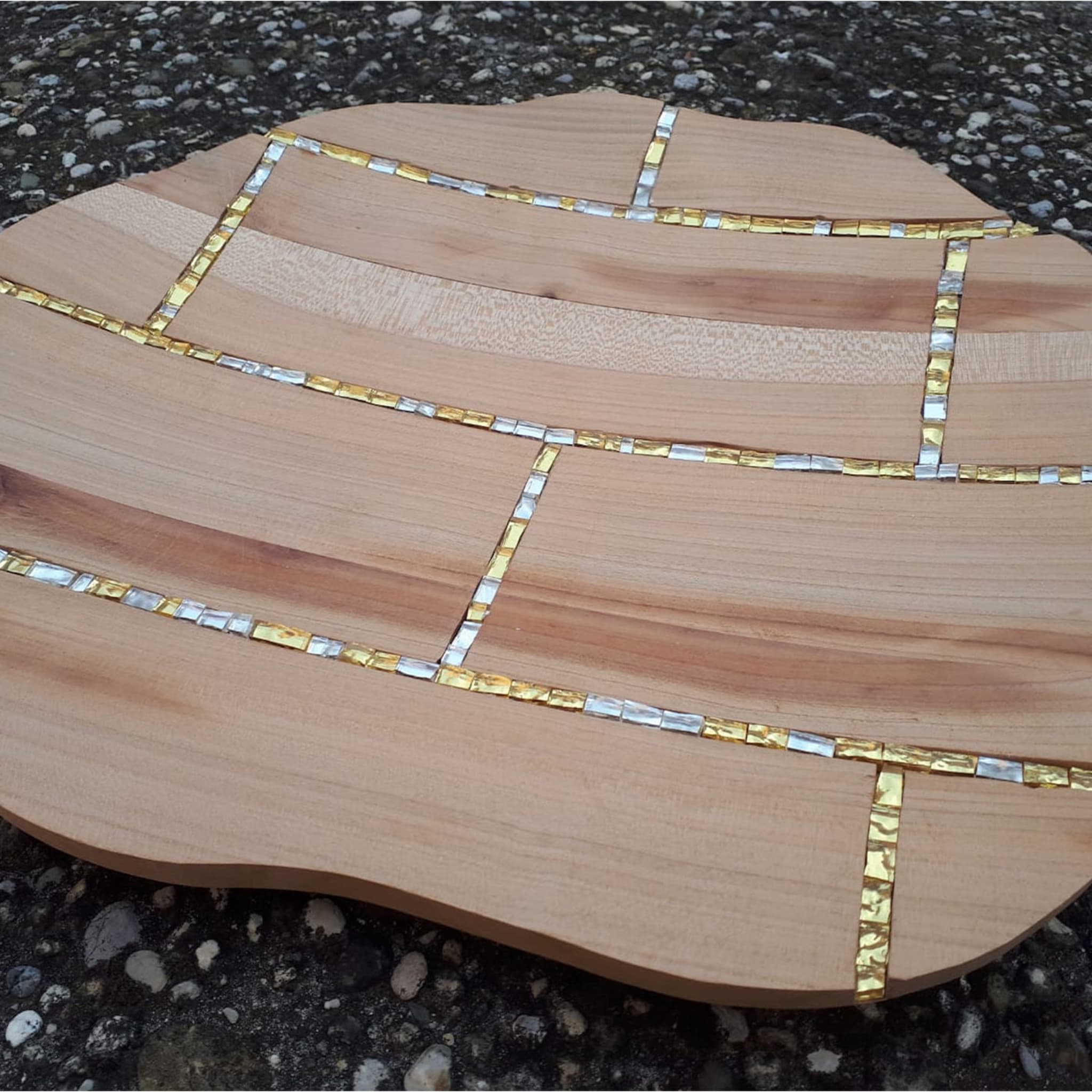 Riflessi Wooden Mosaic Platter  - Alternative view 1