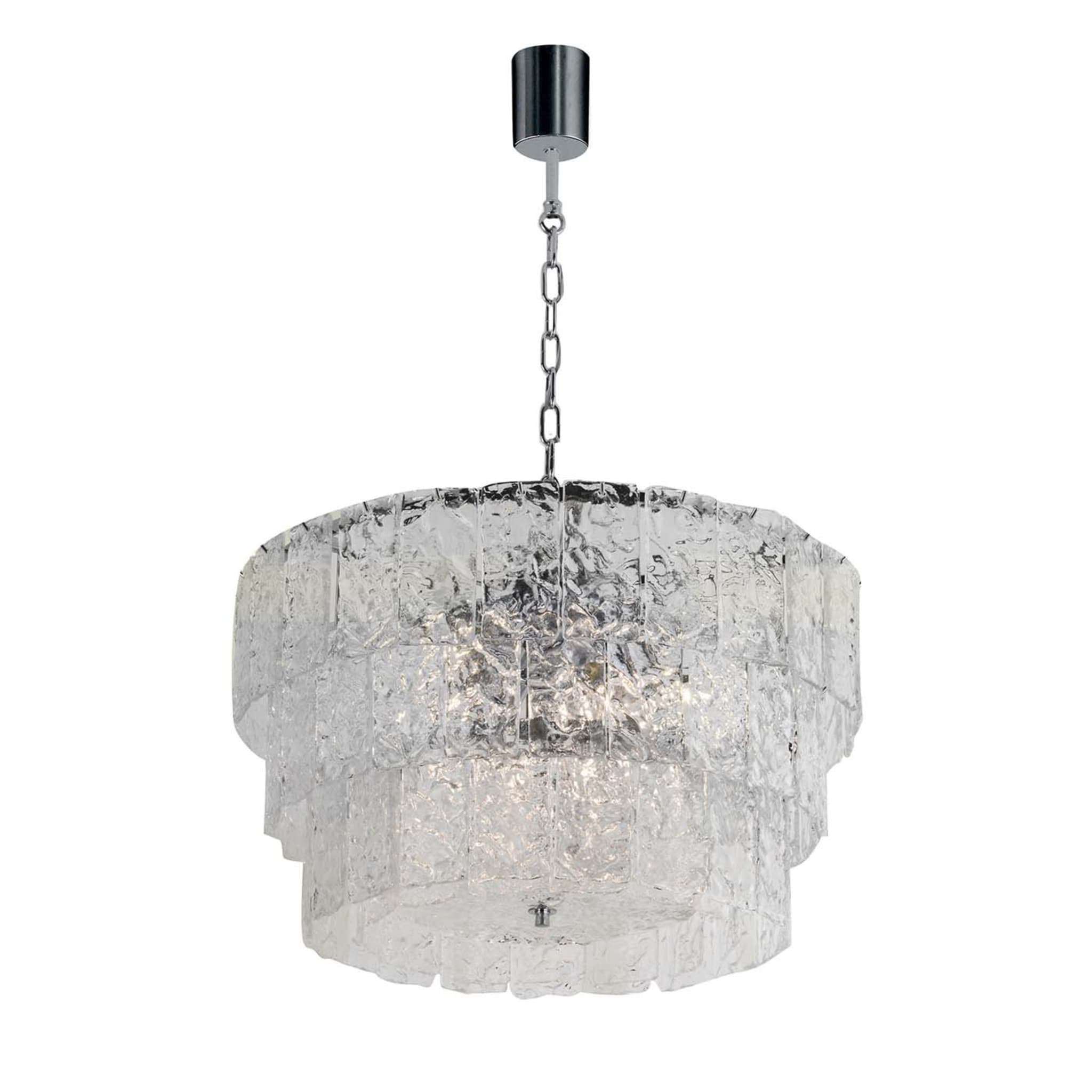 4110/S100 Clear Glass Chandelier - Main view