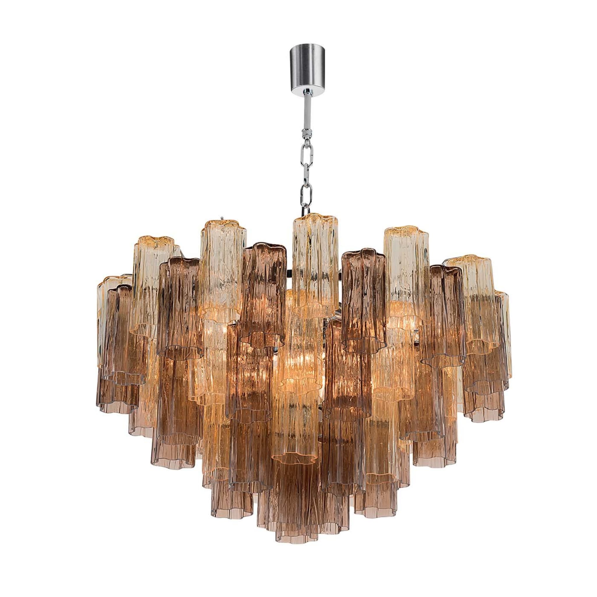 4150/S90 Colored Glass Chandelier - Main view