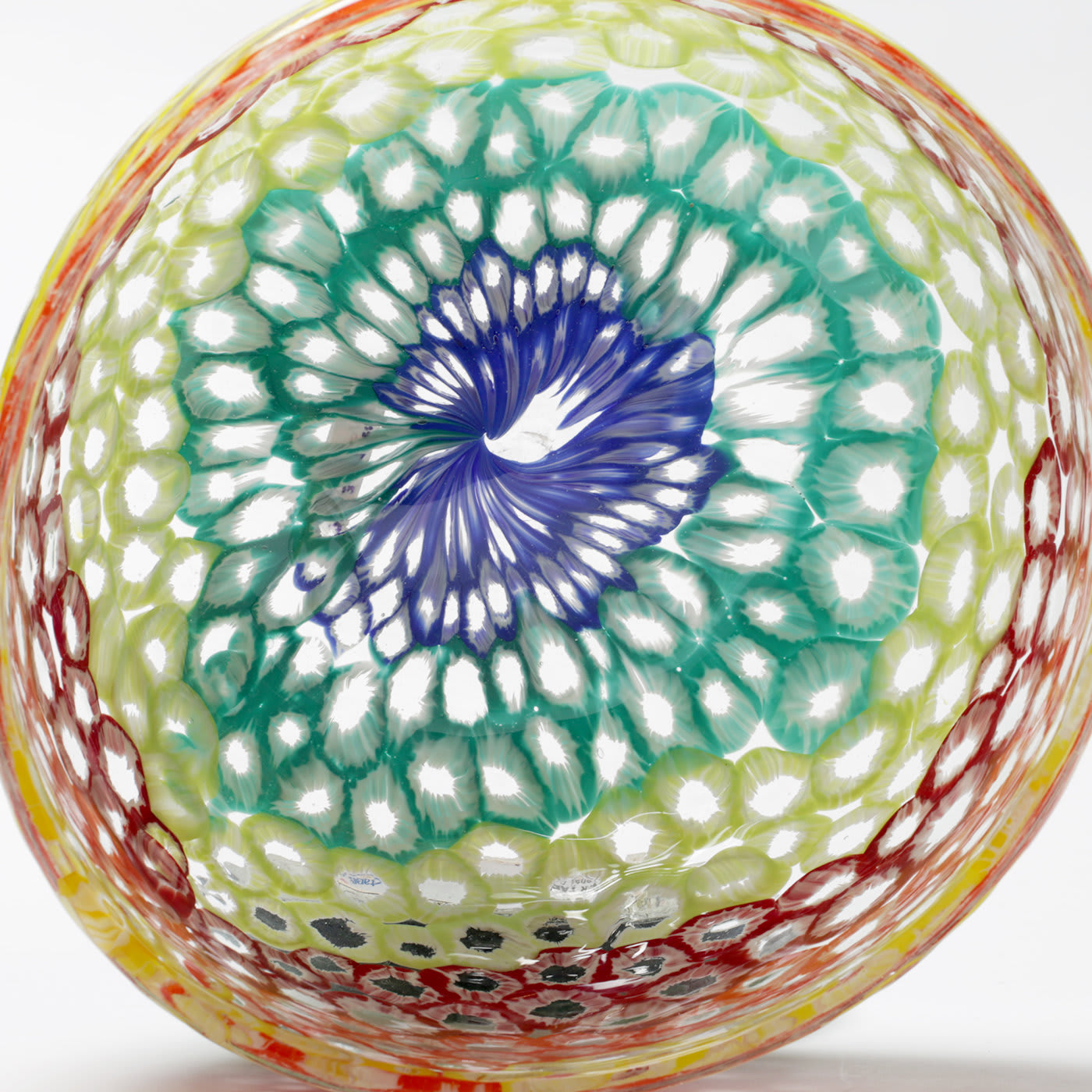 Multicolored Murano Glass Bowl - Vetrerie Artistiche Dipi
