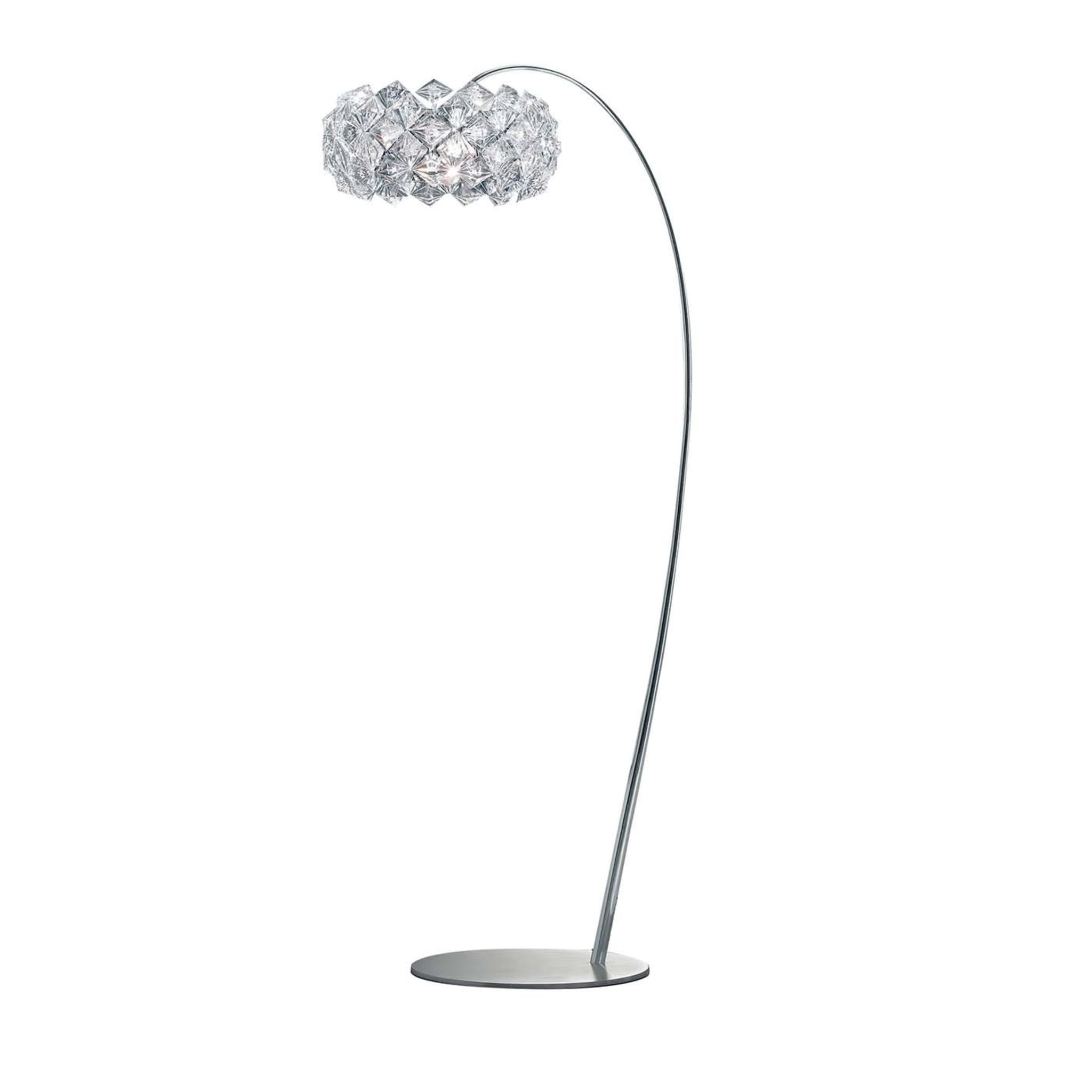 0821/LT Multi-Faceted Curved Floor Lamp - Main view