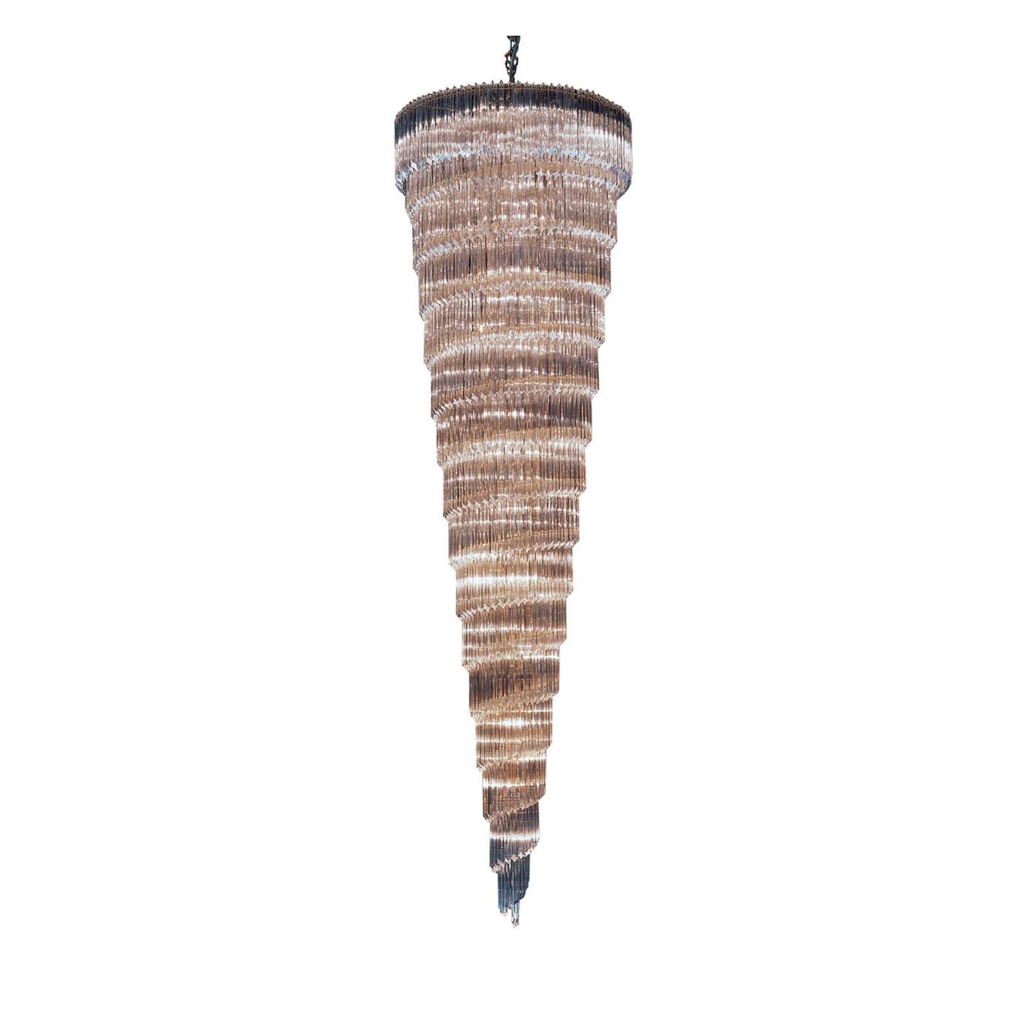 5025/95/H300 T1 Clear Conical Chandelier  - Main view
