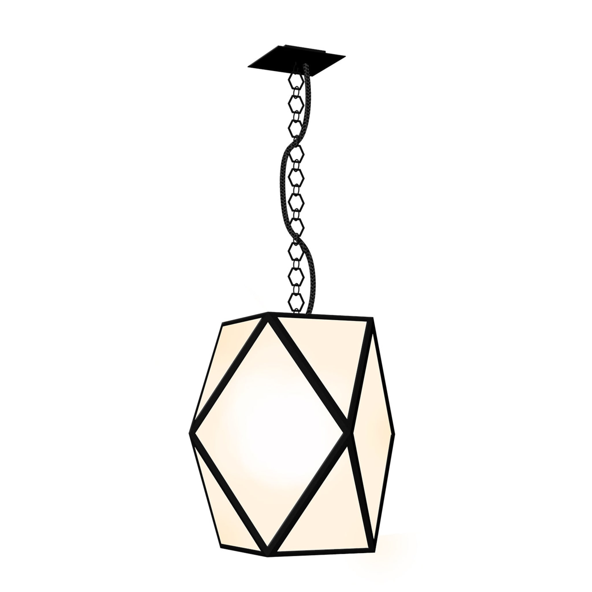 Lámpara colgante mediana de exterior Muse, de Tristan Auer - Vista principal